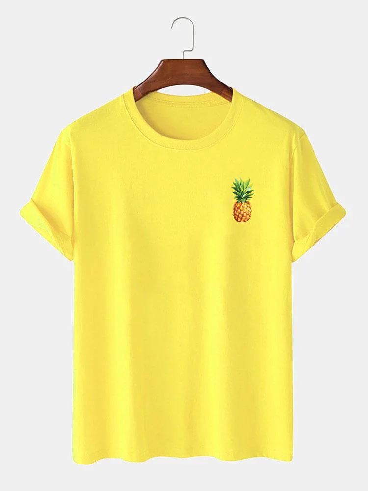Ananas-Print-T-Shirt - Image 7
