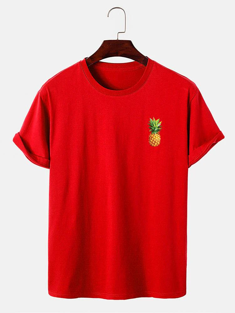 Ananas-Print-T-Shirt - Image 9