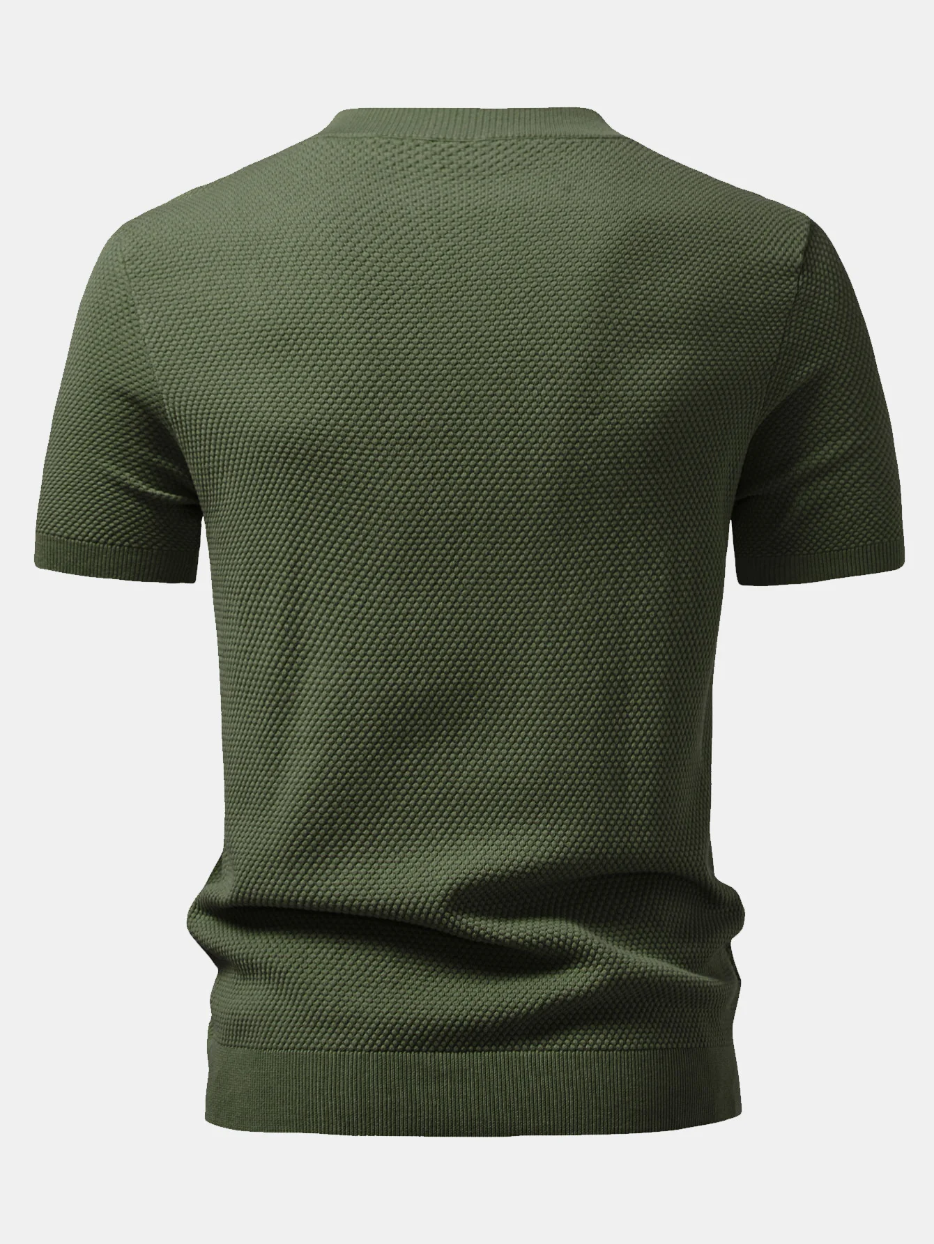 Ananas Struktur Strickpullover T-Shirt - Image 10