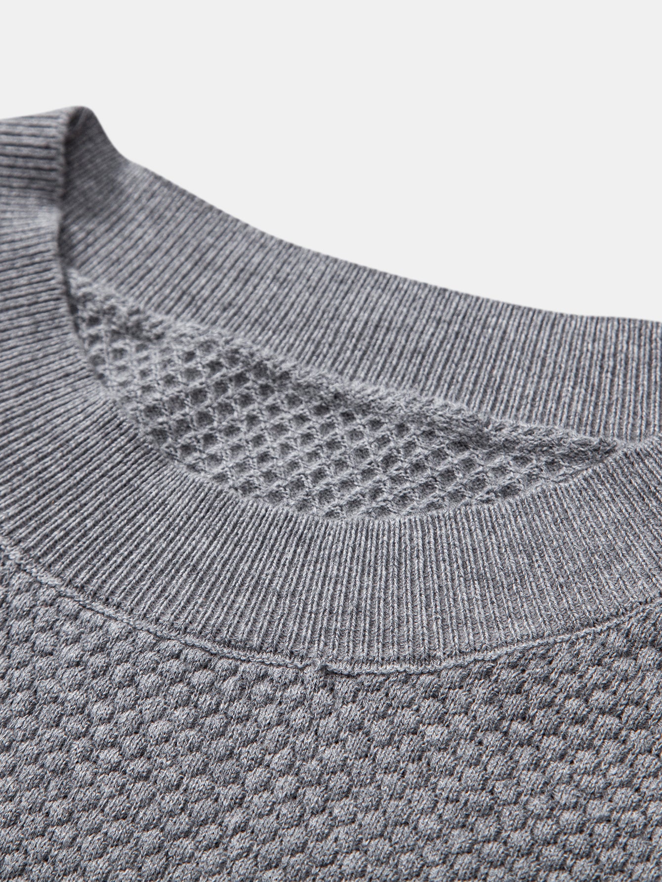 Ananas Struktur Strickpullover T-Shirt - Image 13