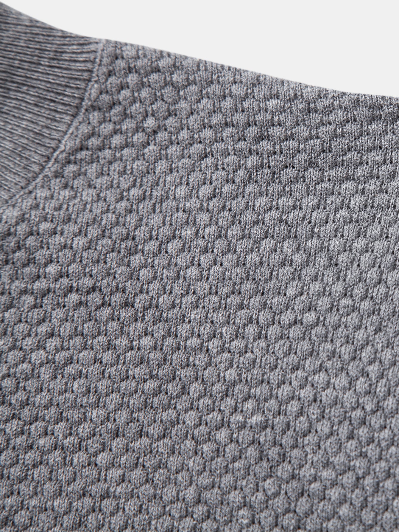 Ananas Struktur Strickpullover T-Shirt - Image 14