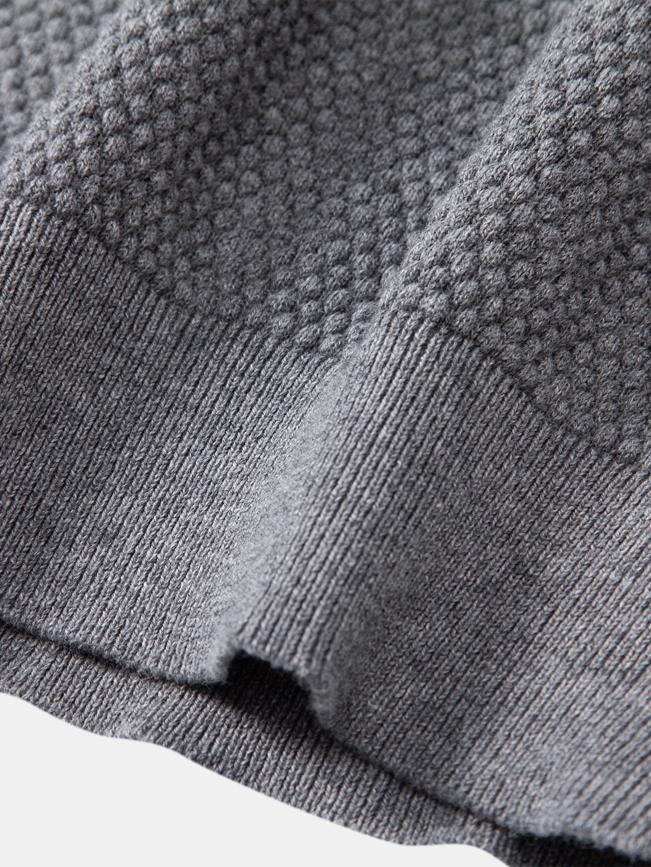 Ananas Struktur Strickpullover T-Shirt - Image 16