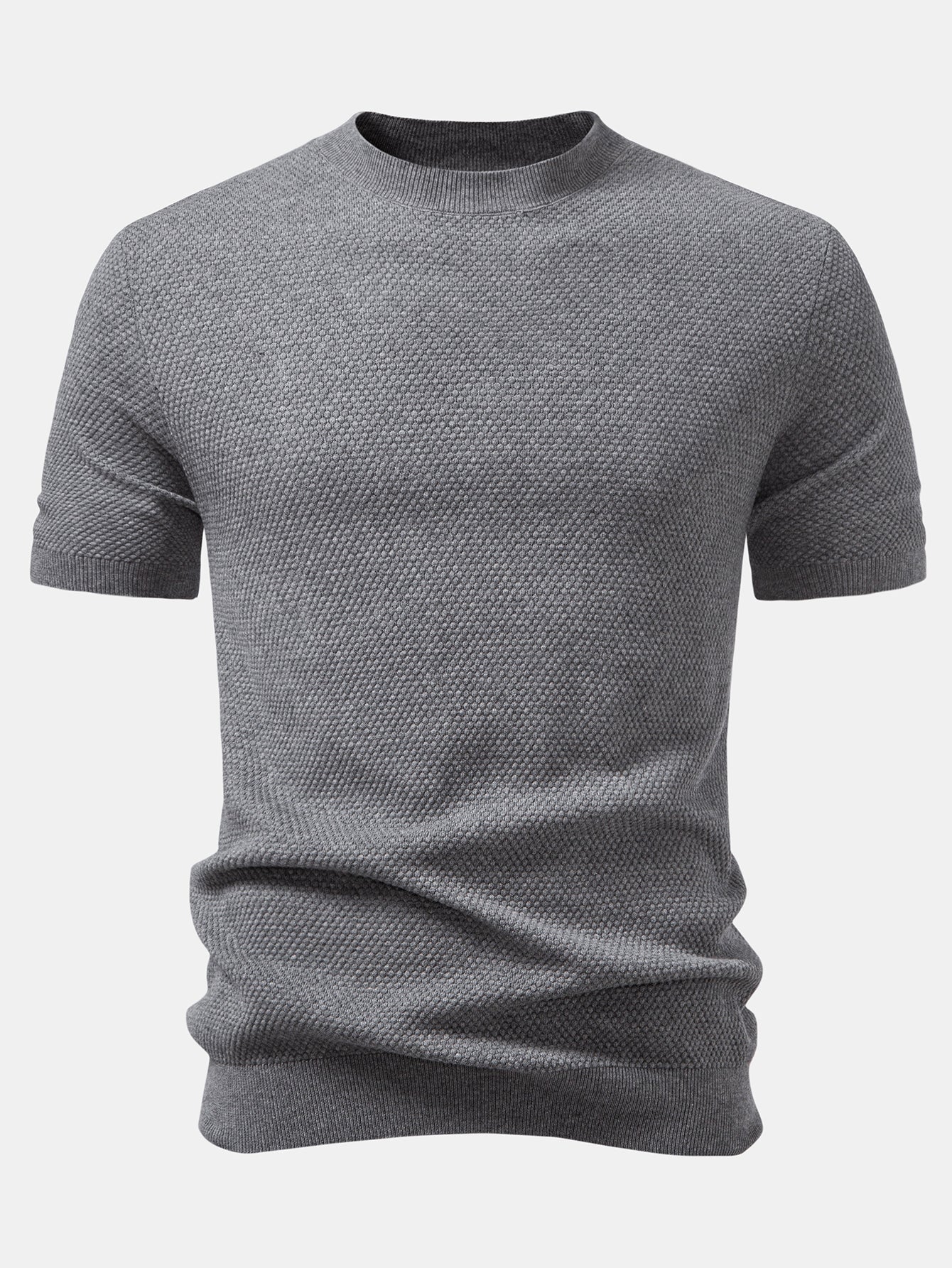 Ananas Struktur Strickpullover T-Shirt - Image 3