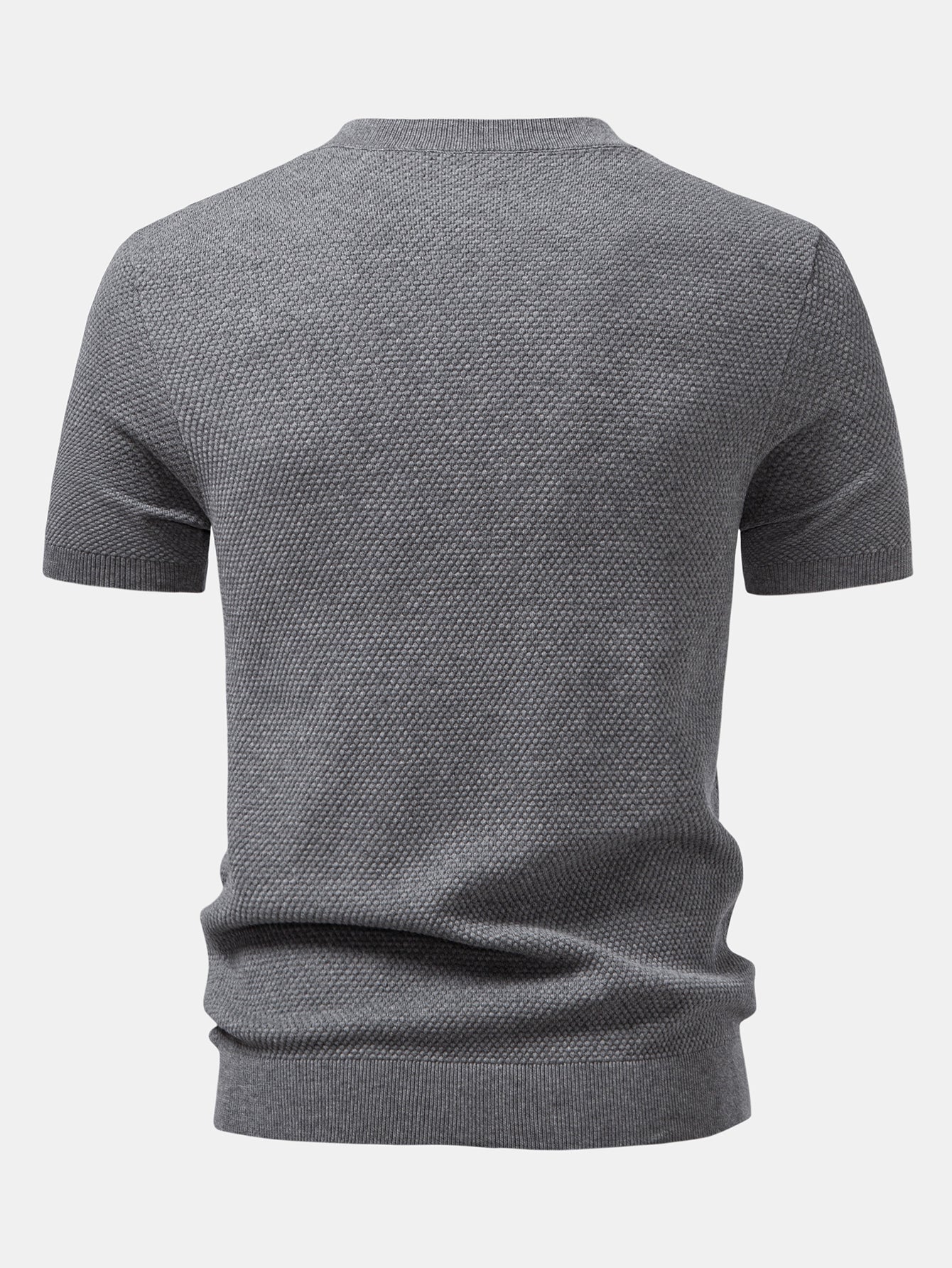 Ananas Struktur Strickpullover T-Shirt - Image 4