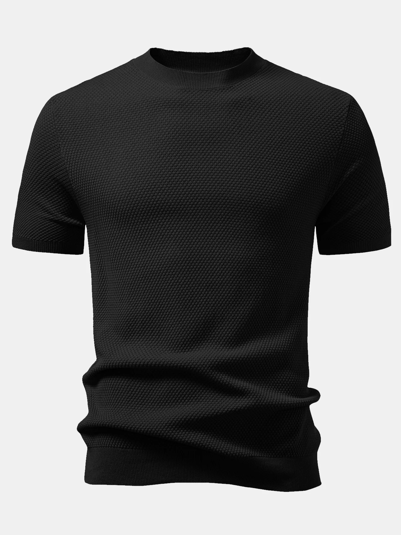 Ananas Struktur Strickpullover T-Shirt - Image 5