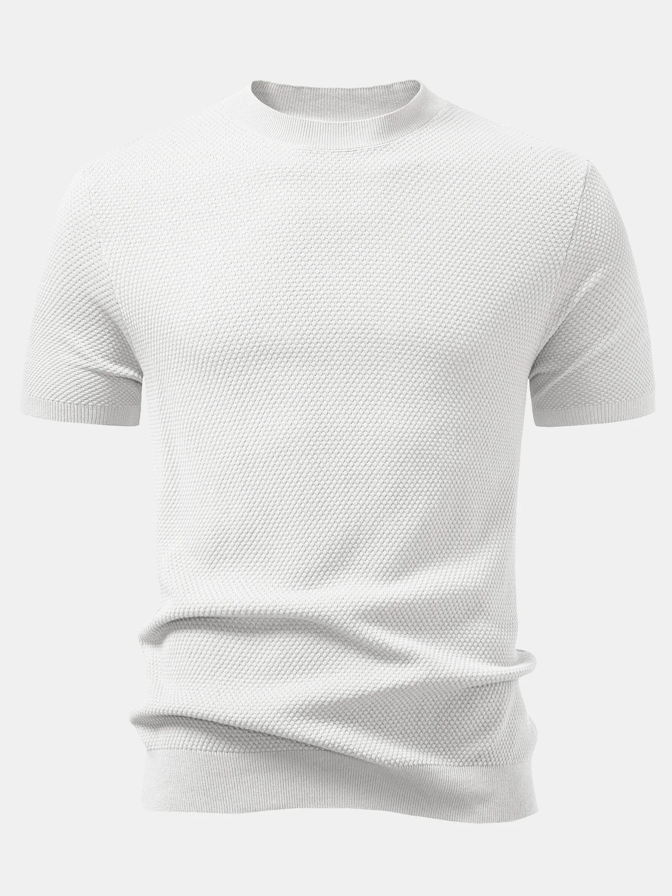 Ananas Struktur Strickpullover T-Shirt - Image 7