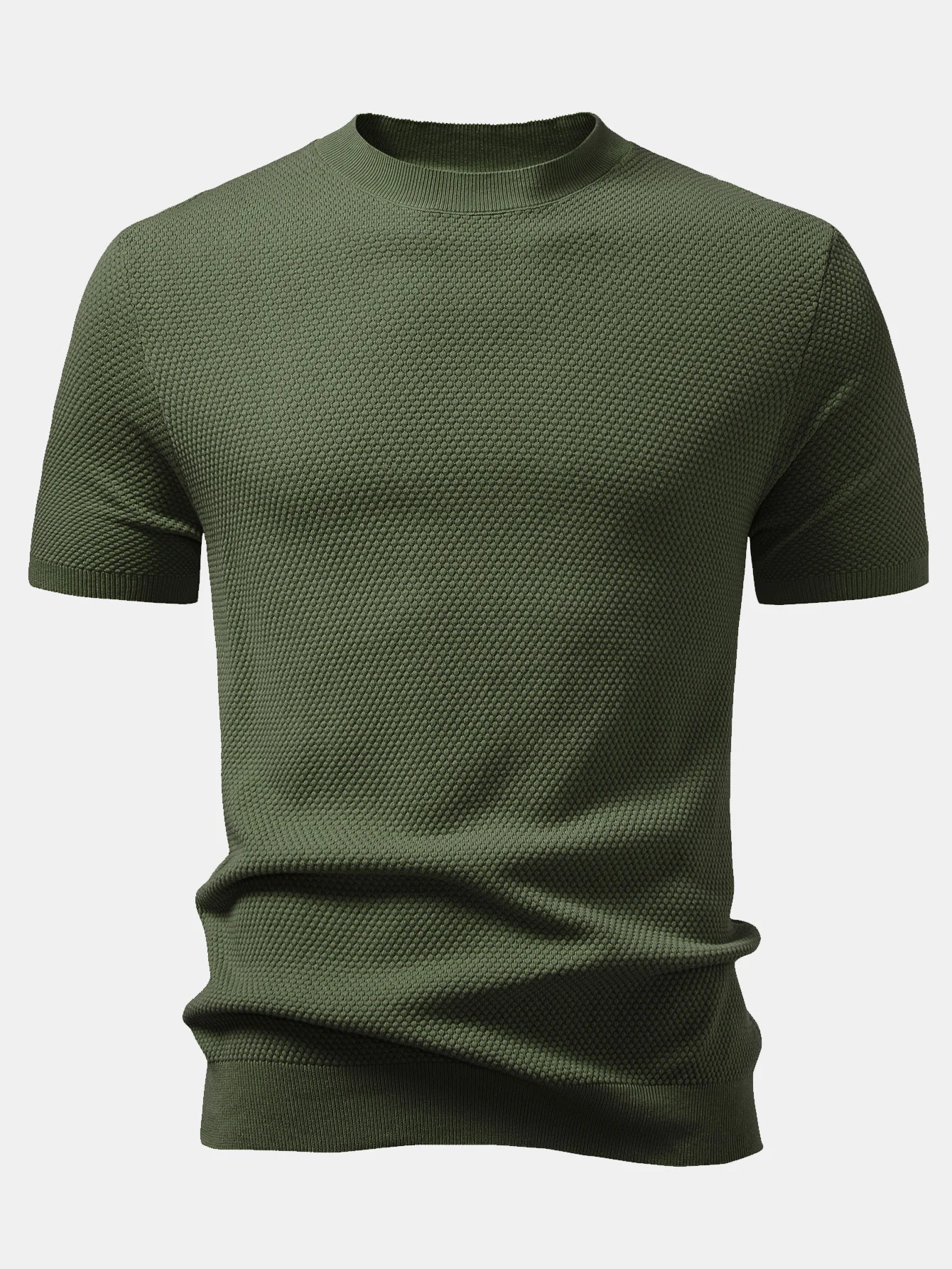 Ananas Struktur Strickpullover T-Shirt - Image 9