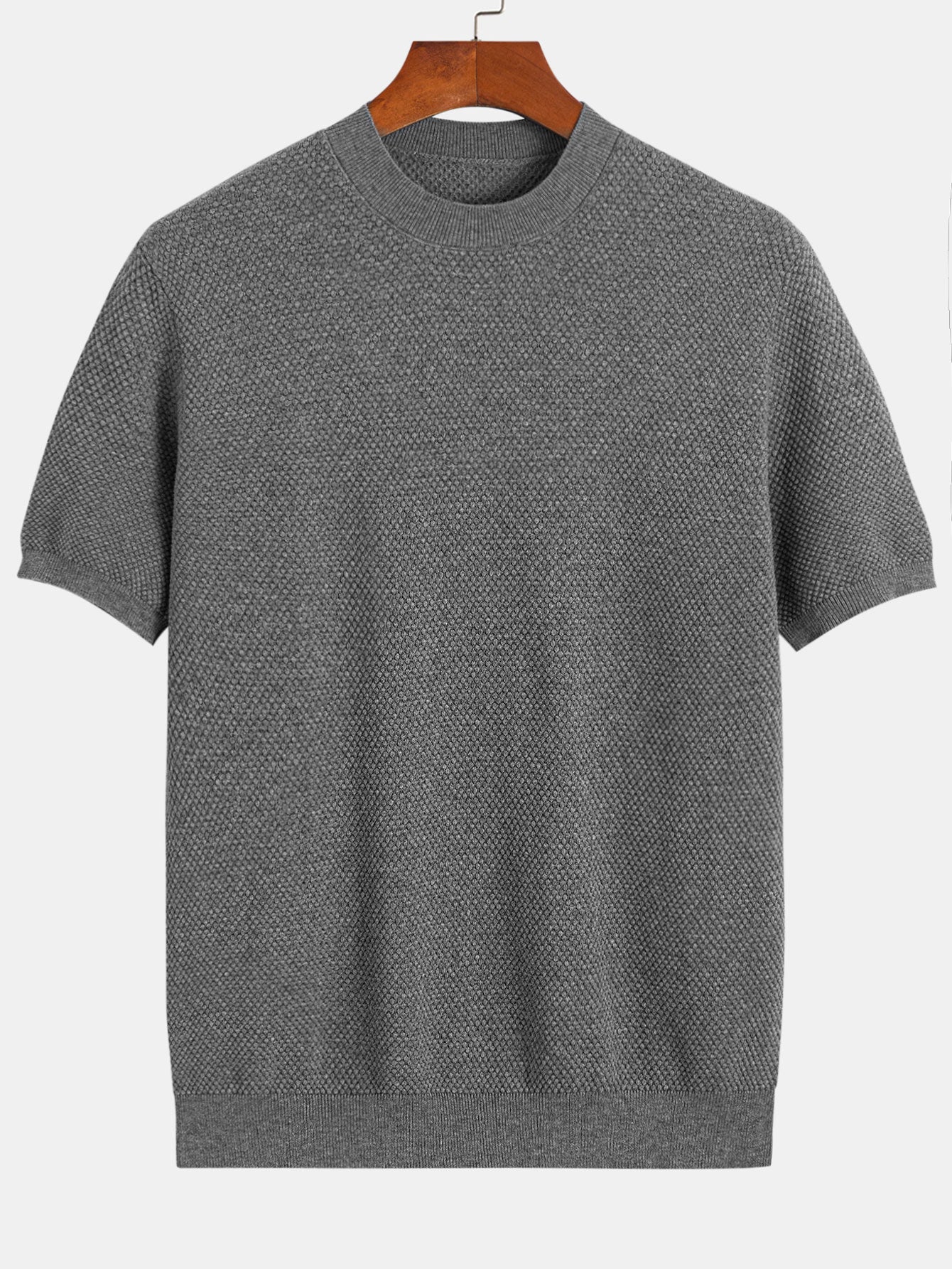 Ananas Struktur Strick T-Shirt