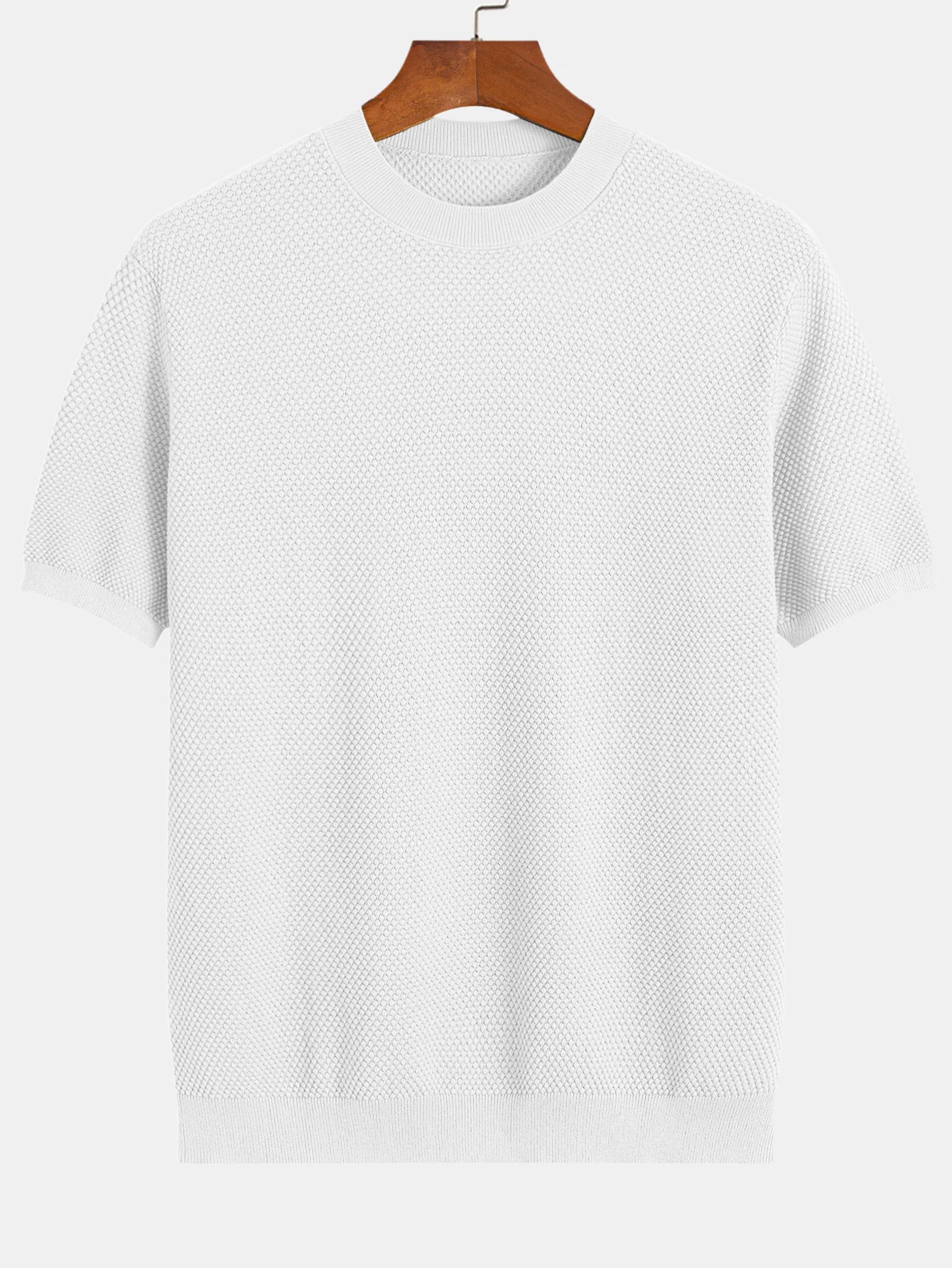 Ananas Struktur Strick T-Shirt - Image 11
