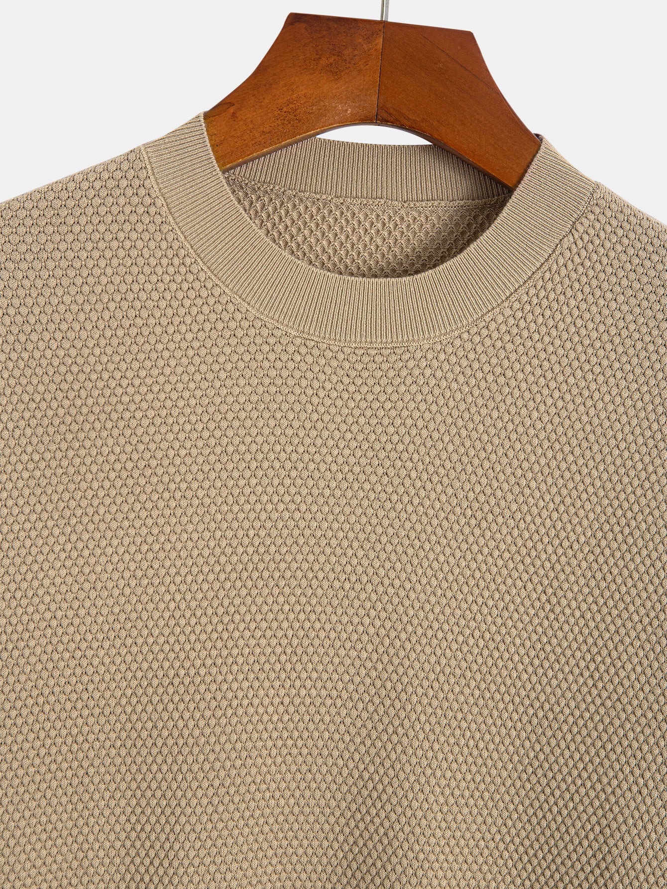 Ananas Struktur Strick T-Shirt - Image 13