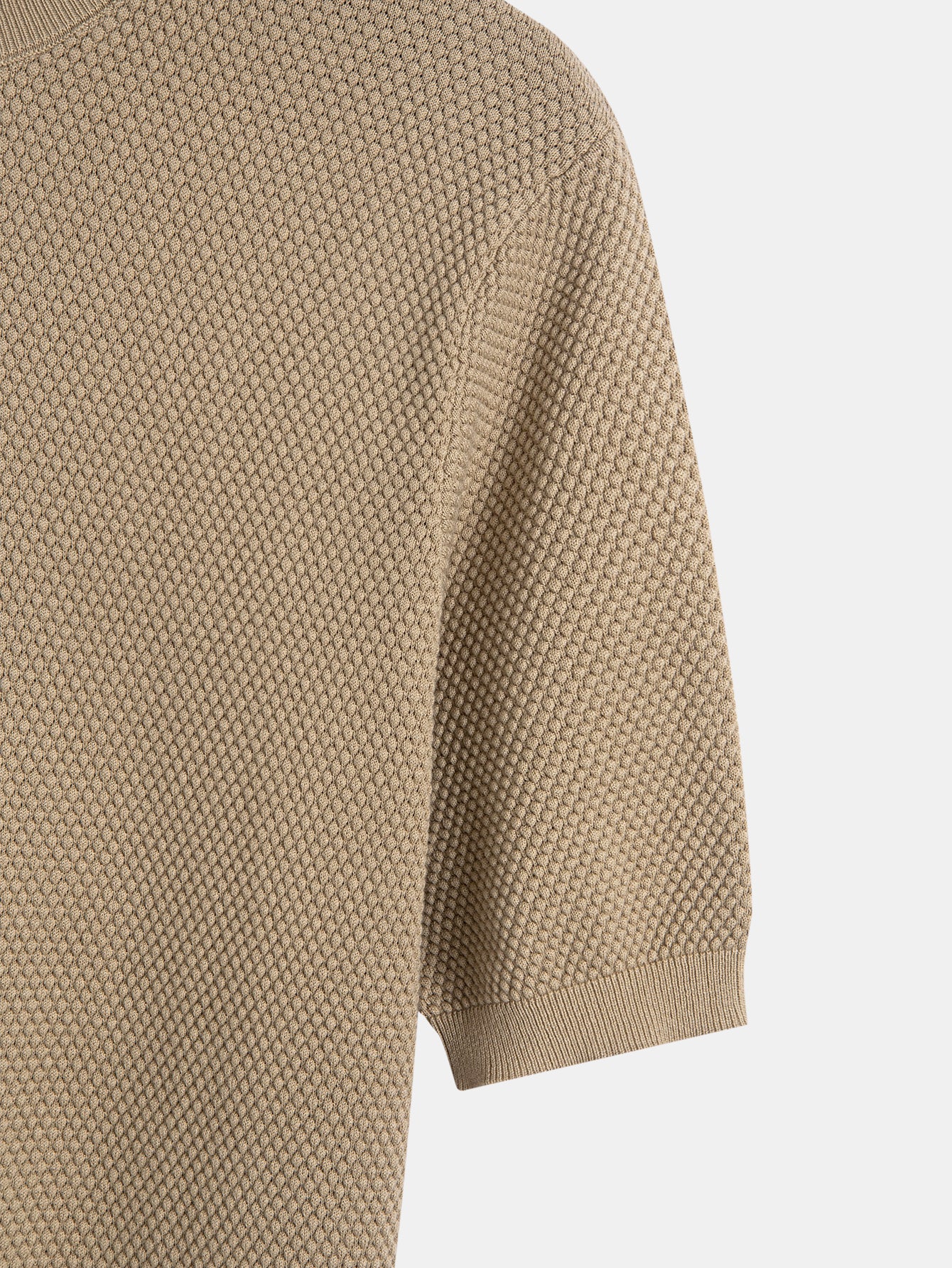 Ananas Struktur Strick T-Shirt - Image 14