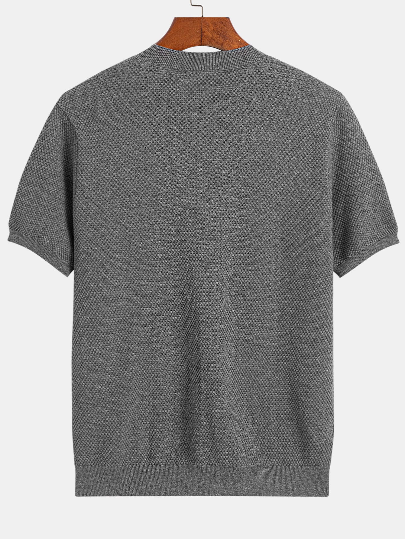 Ananas Struktur Strick T-Shirt - Image 2