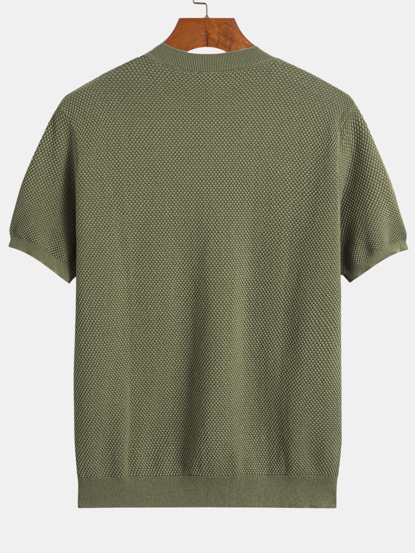 Ananas Struktur Strick T-Shirt - Image 6