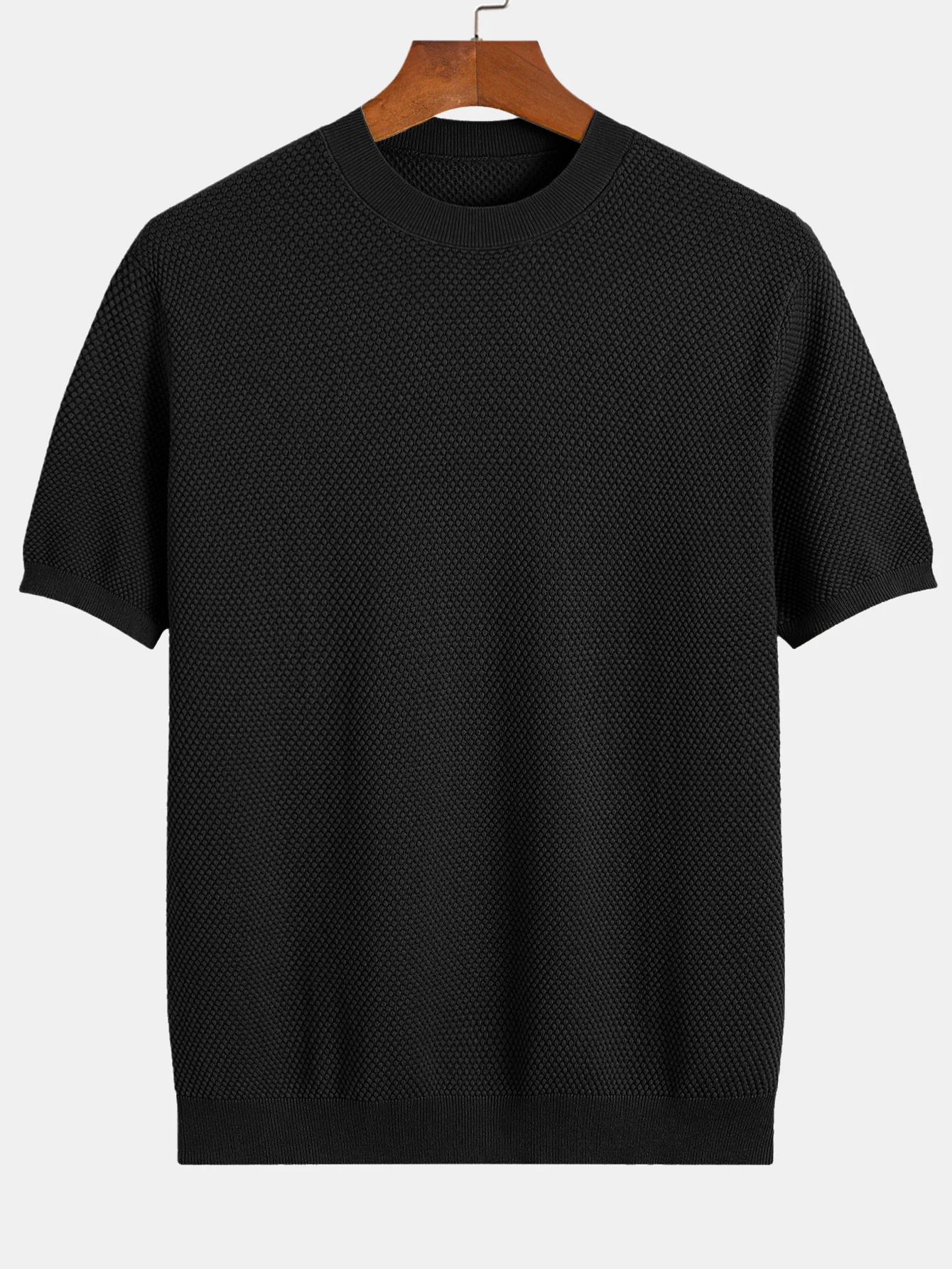 Ananas Struktur Strick T-Shirt - Image 9