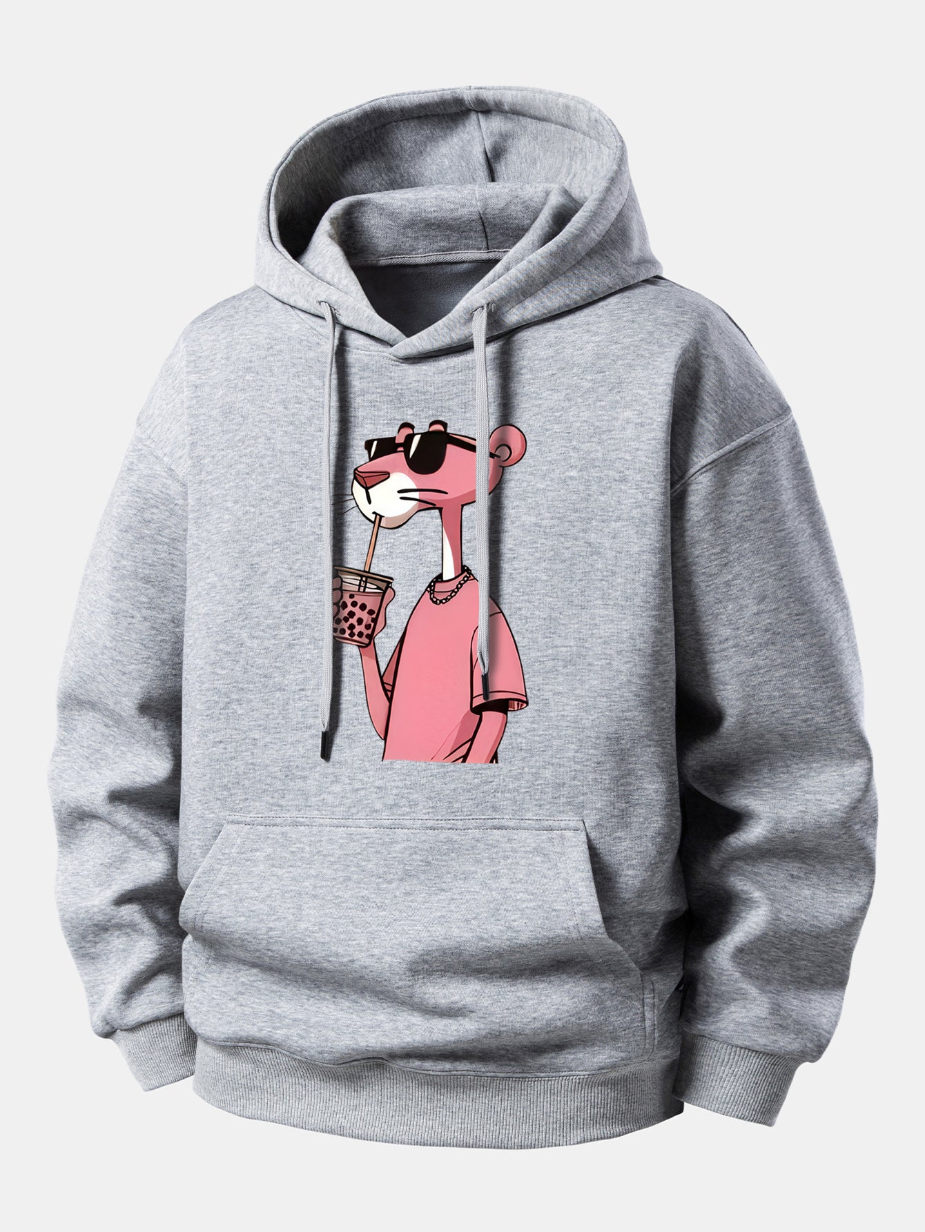 Pink Panther Print Relax Fit Hoodie - Image 6