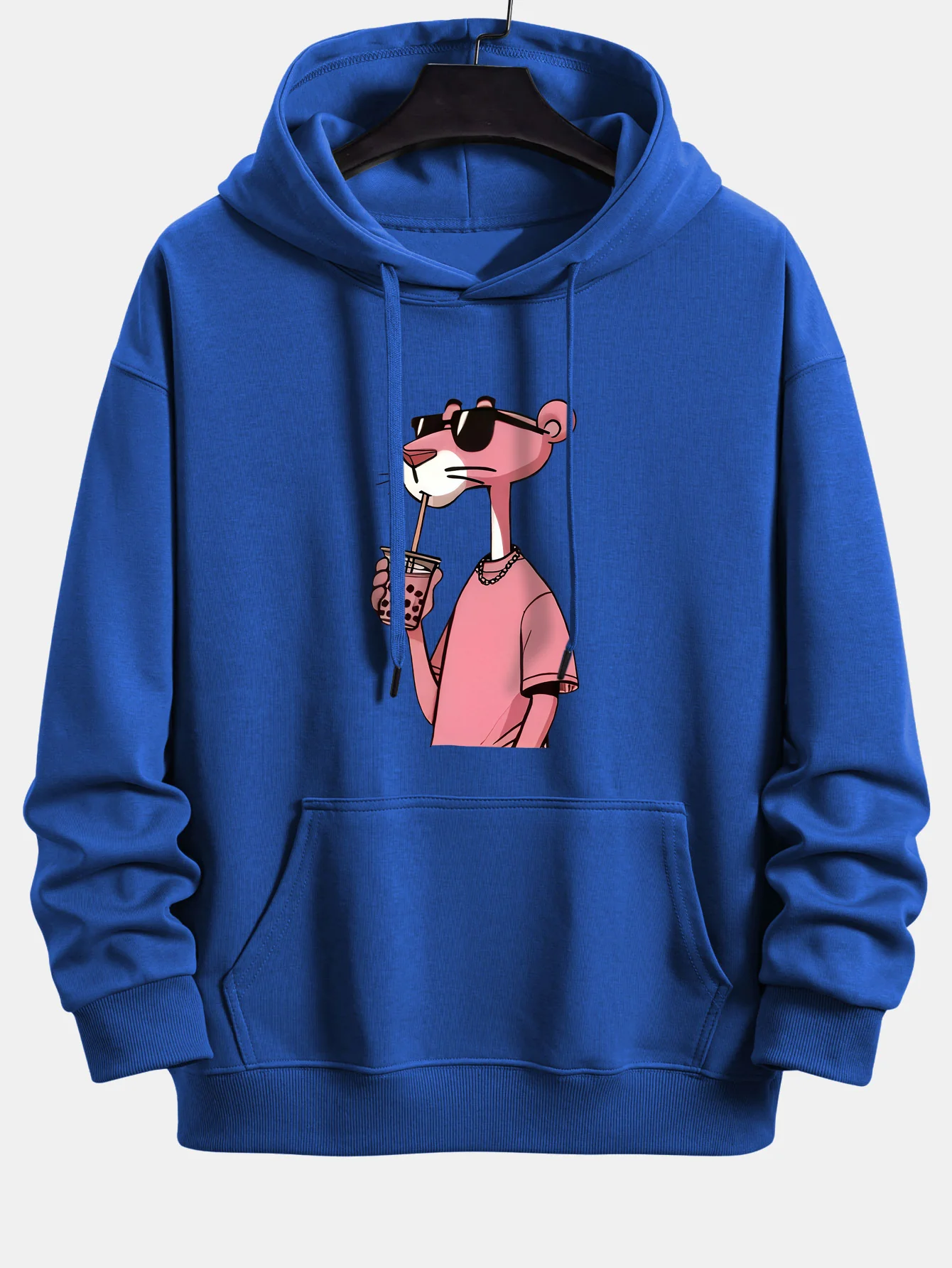 Pink Panther Print Relax Fit Hoodie - Image 7