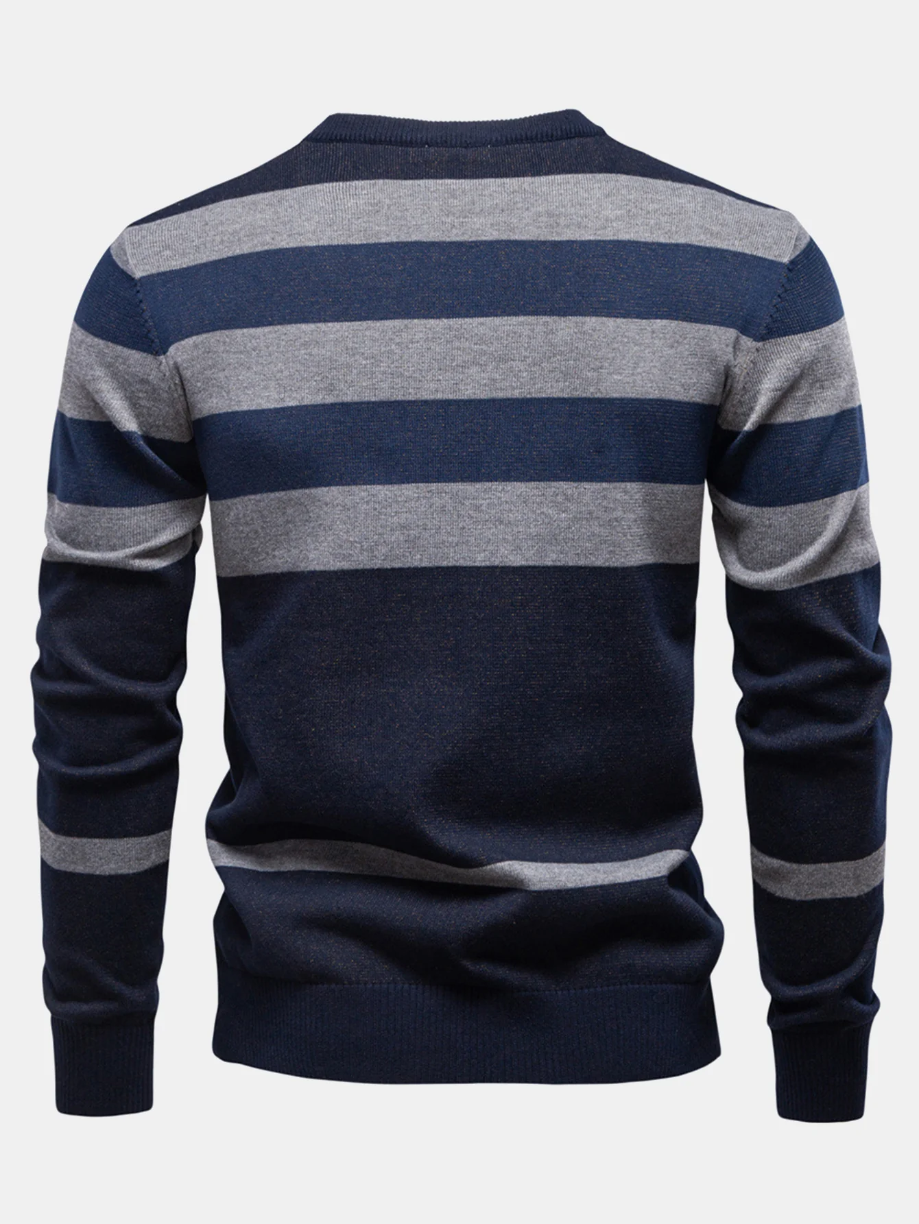 Kariertes Rundhals-Pullover - Image 2