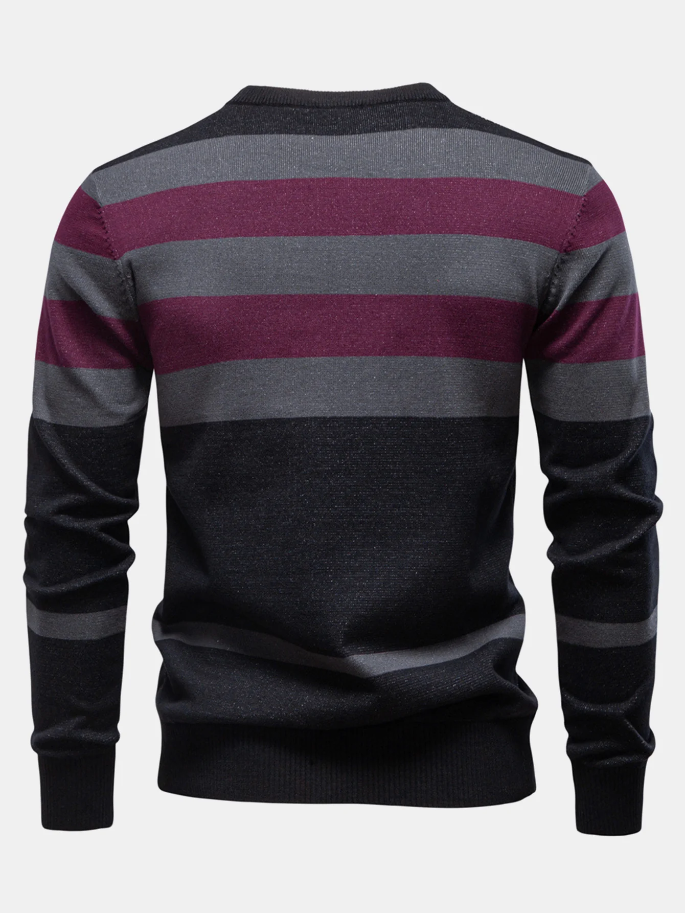 Kariertes Rundhals-Pullover - Image 4