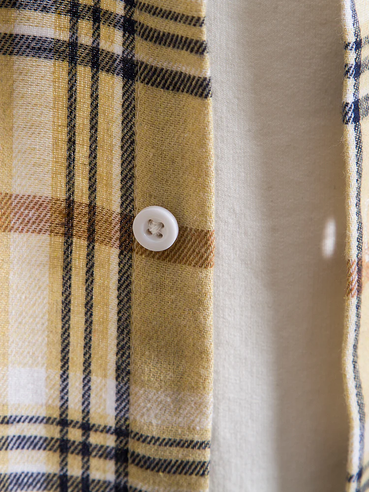 Kariertes Shirt mit geflickten Taschen - Image 3