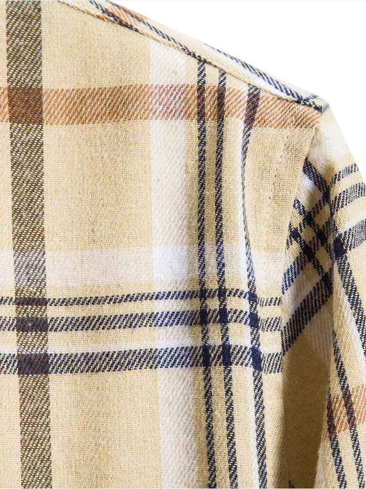 Kariertes Shirt mit geflickten Taschen - Image 5