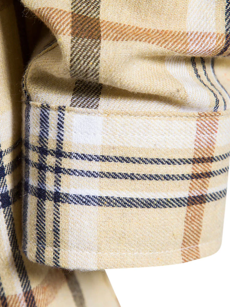 Kariertes Shirt mit geflickten Taschen - Image 6