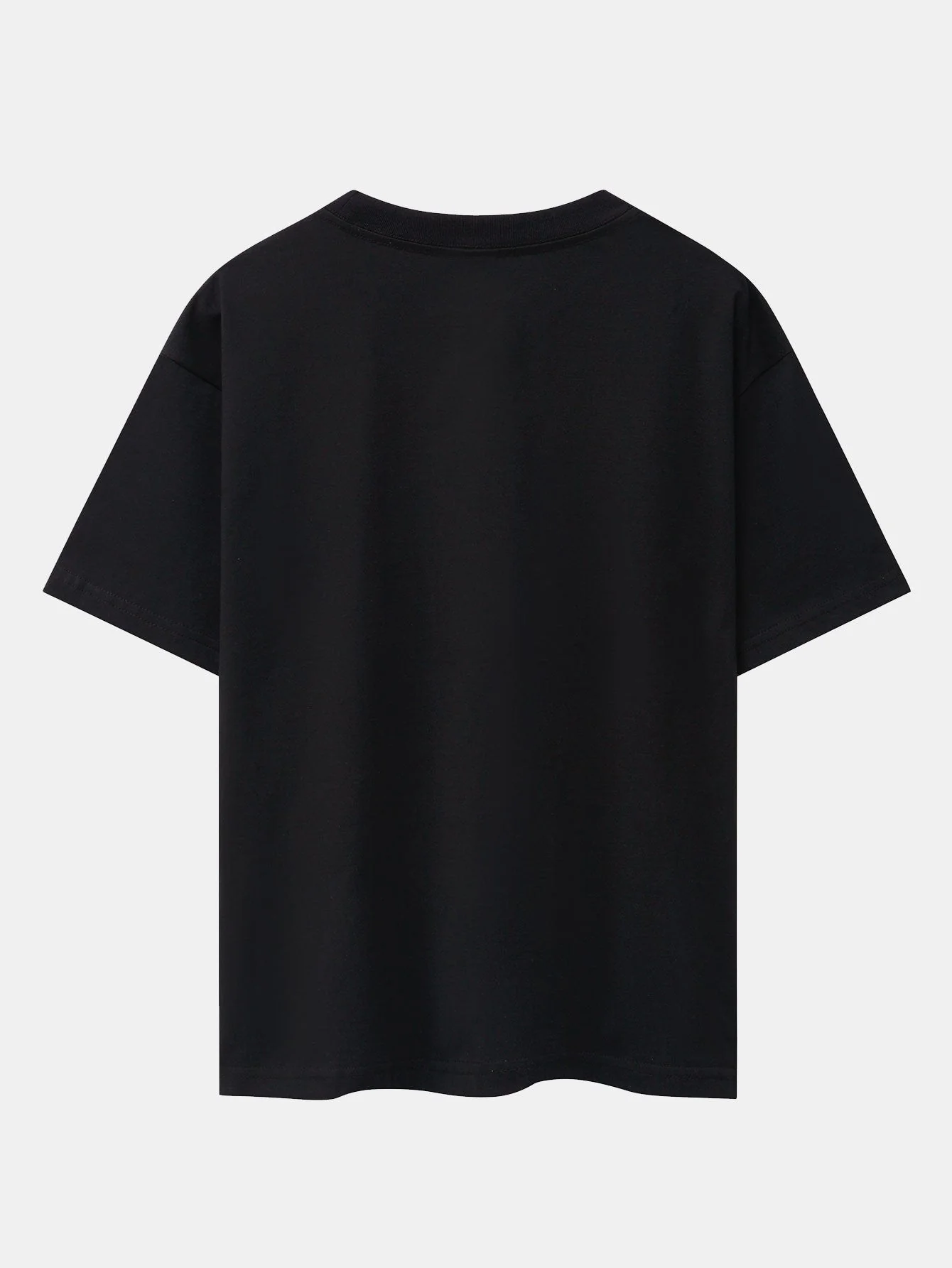 Kariertes Muster auflösender Bärenprint Oversize T-Shirt & Shorts - Image 5