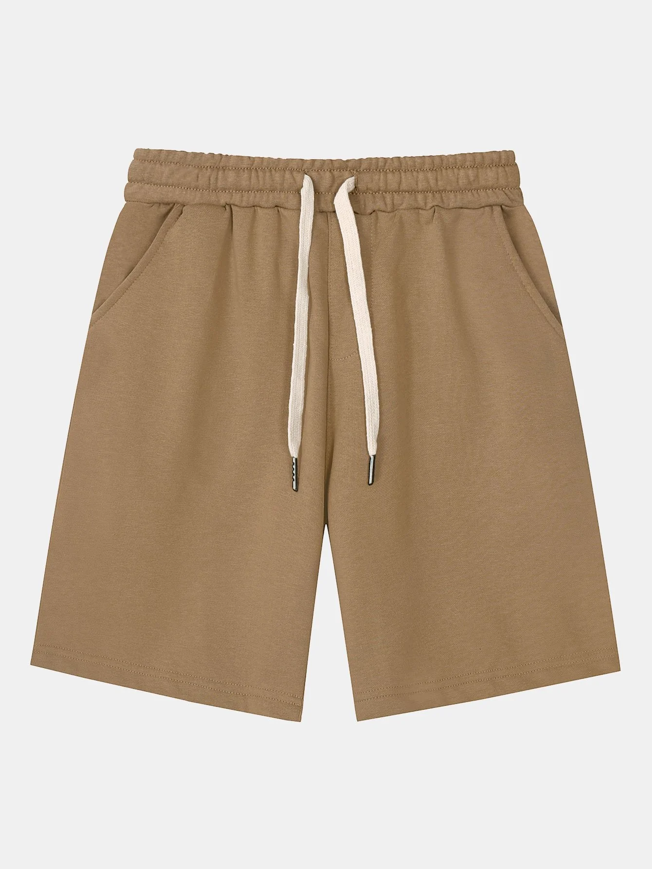 Kariertes Muster auflösender Bärenprint Oversize T-Shirt & Shorts - Image 6