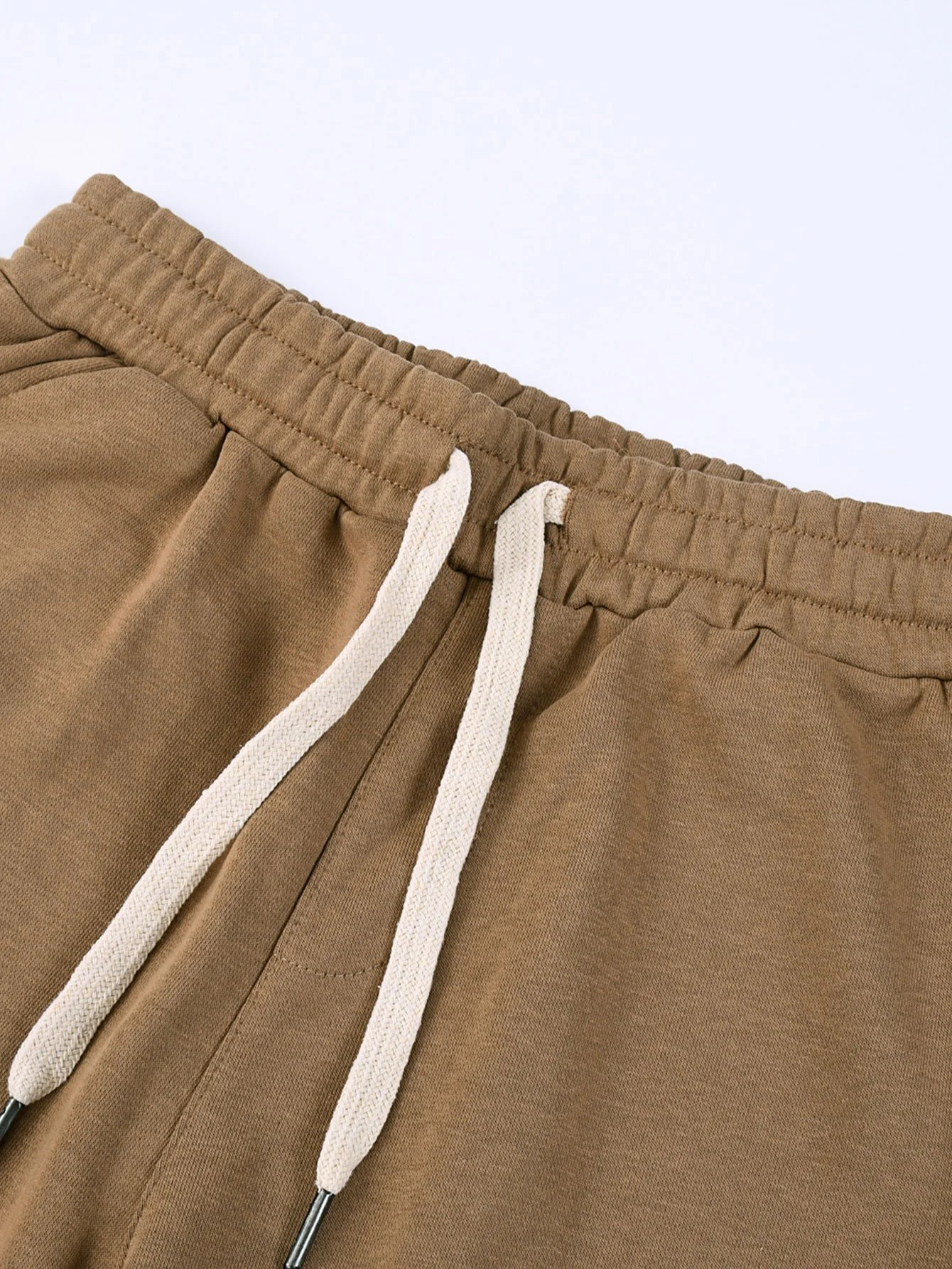 Kariertes Muster auflösender Bärenprint Oversize T-Shirt & Shorts - Image 9