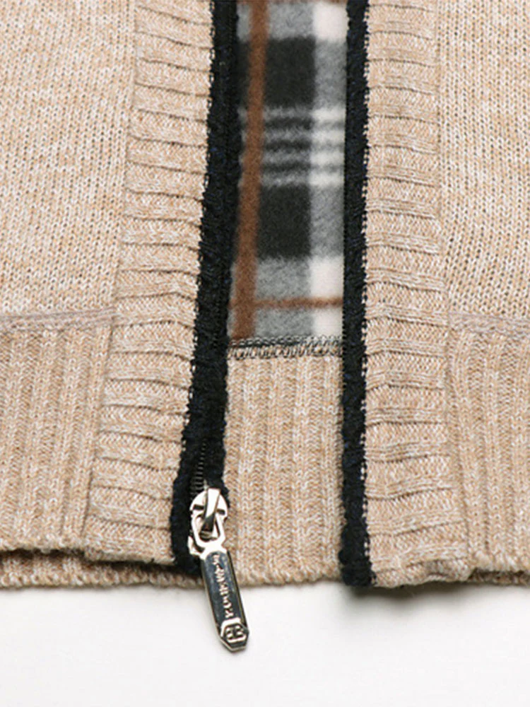Plus-Size 2XL Reißverschluss-Pullover - Image 10