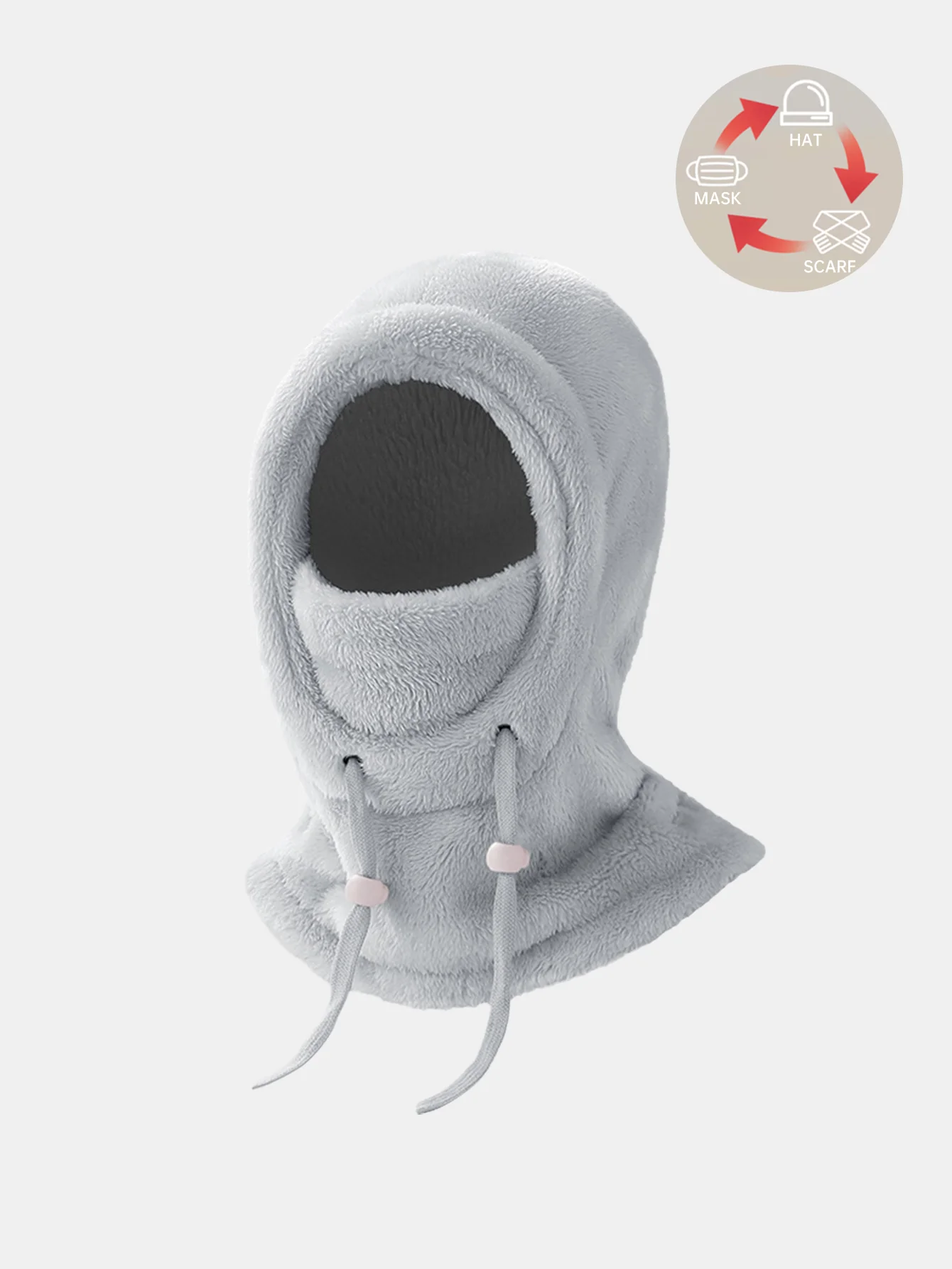 Plush Warm Balaclava Hat - Image 4