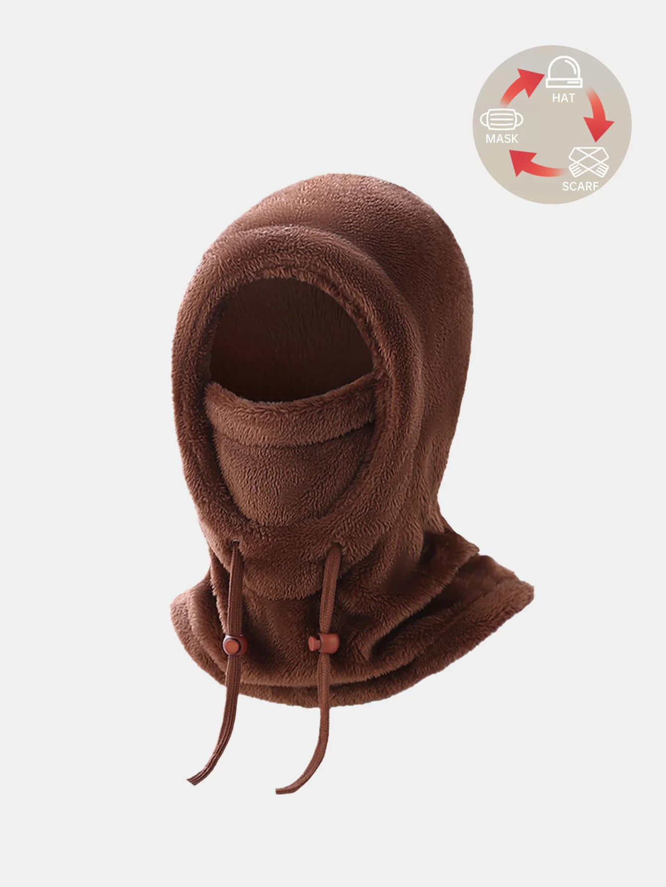 Plush Warm Balaclava Hat - Image 5