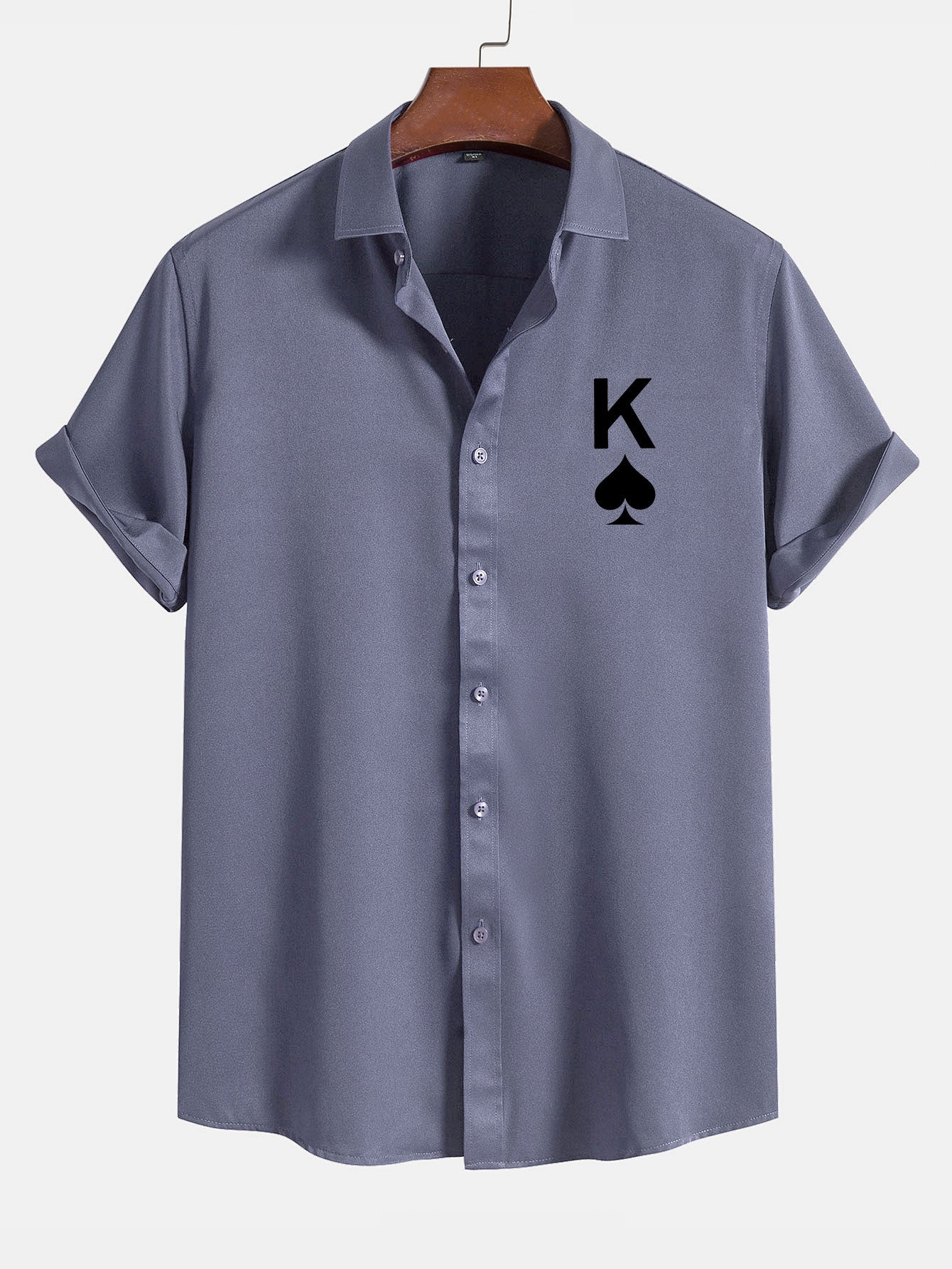 Poker Spades Grafikdruck-Shirts - Image 4