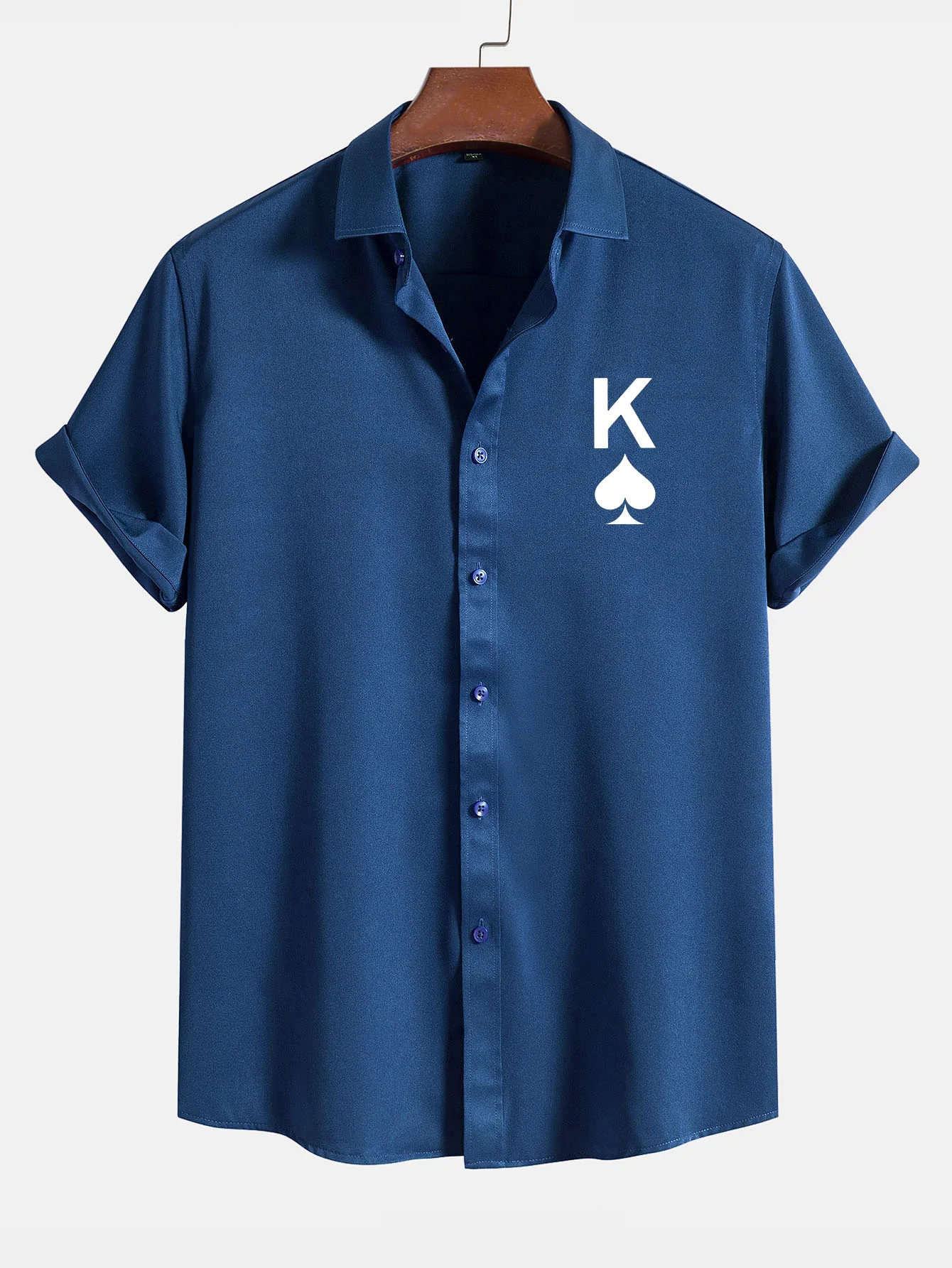 Poker Spades Grafikdruck-Shirts - Image 7