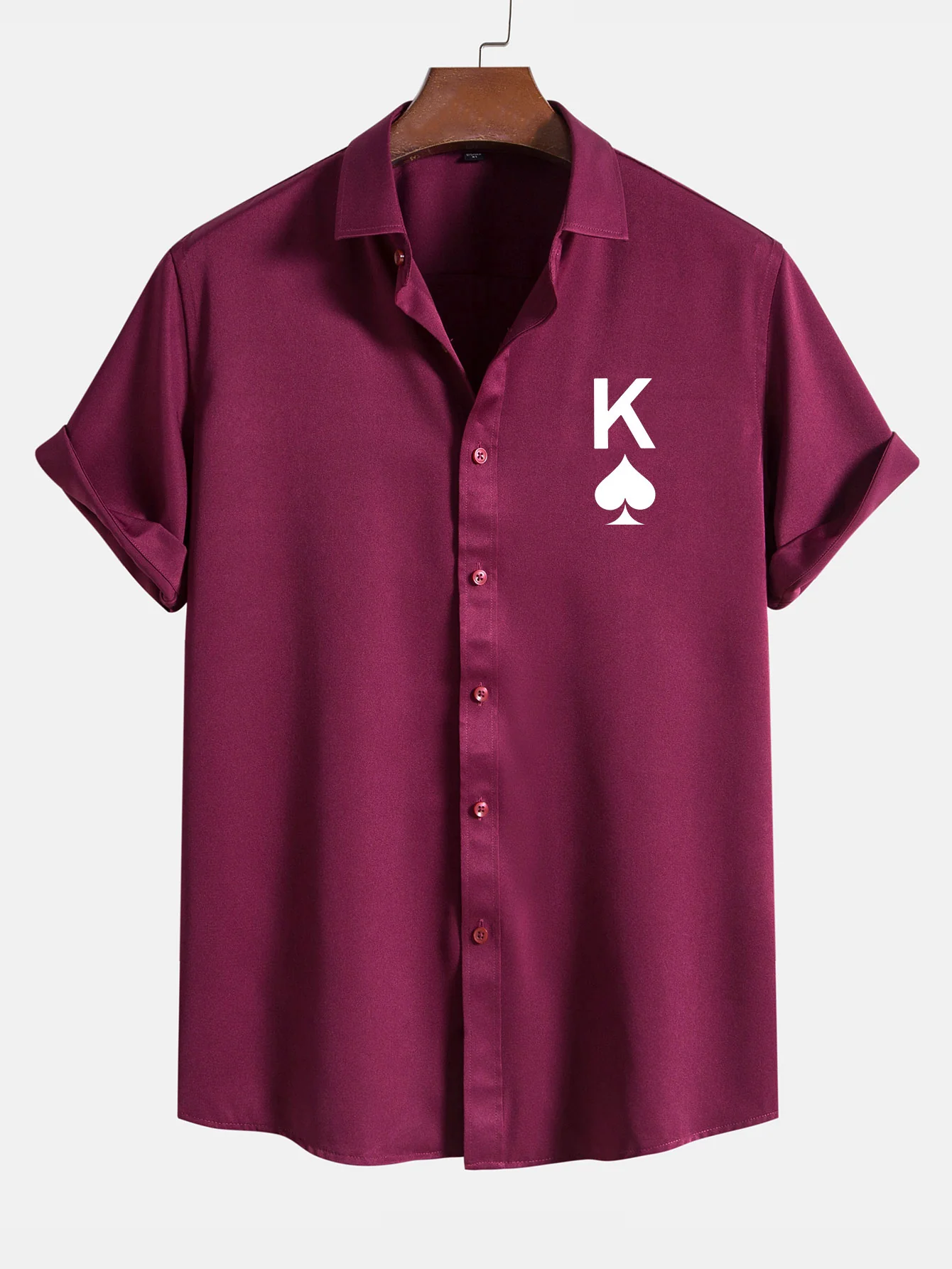 Poker Spades Grafikdruck-Shirts - Image 8