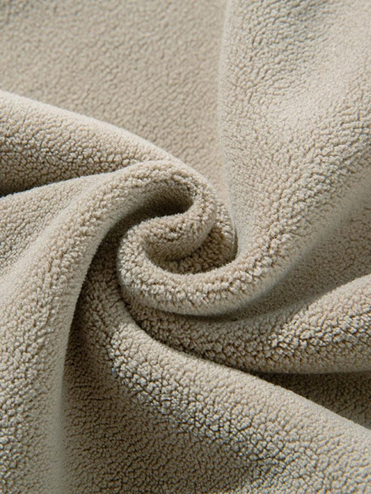 Polarfleece Lockere Passform Gerade Bein Hose - Image 16