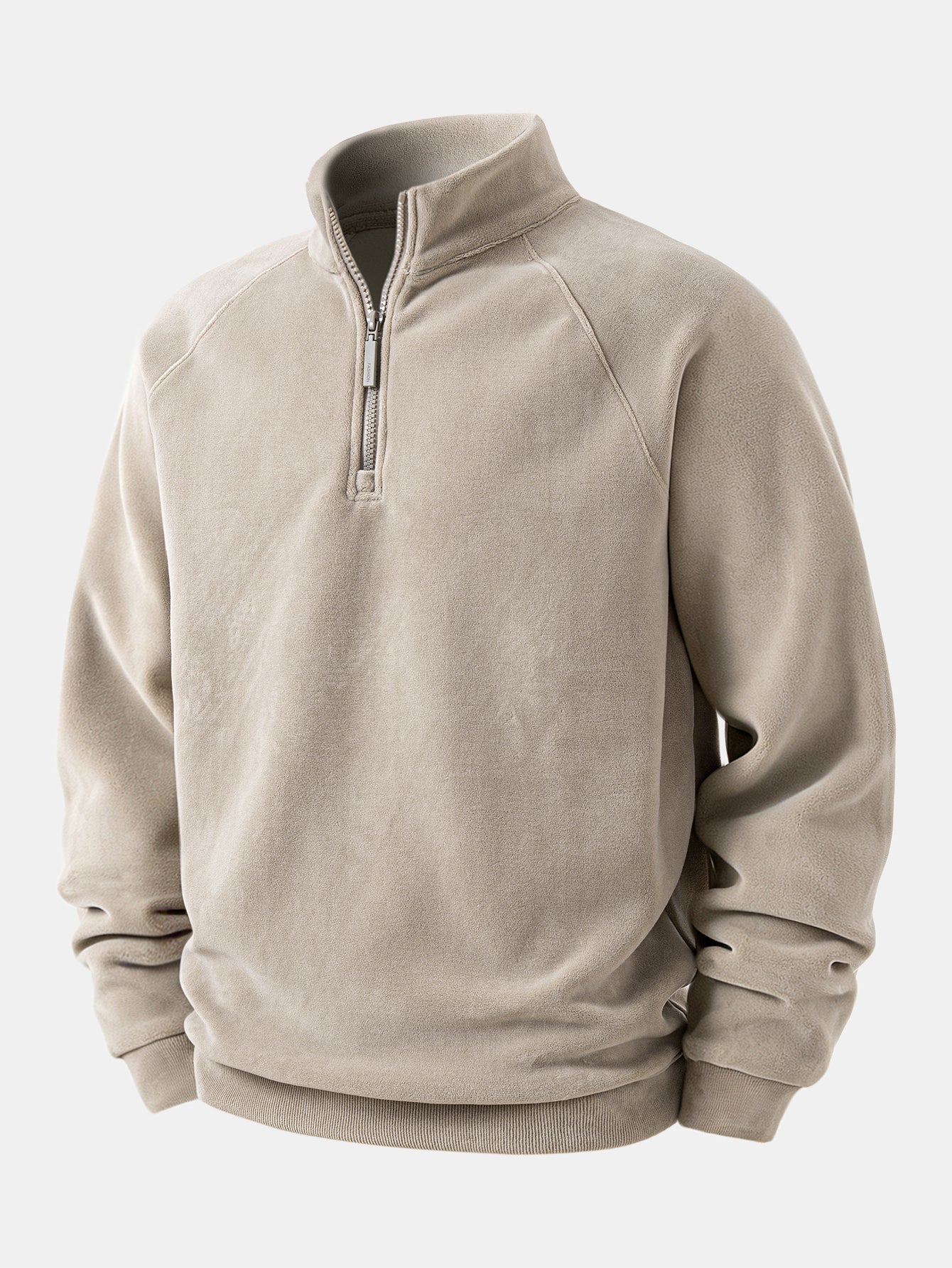 Polar Fleece Quarter Zip Sweatshirt - Image 5