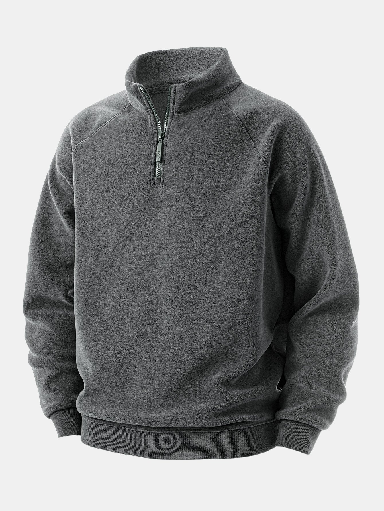 Polar Fleece Quarter Zip Sweatshirt - Image 9