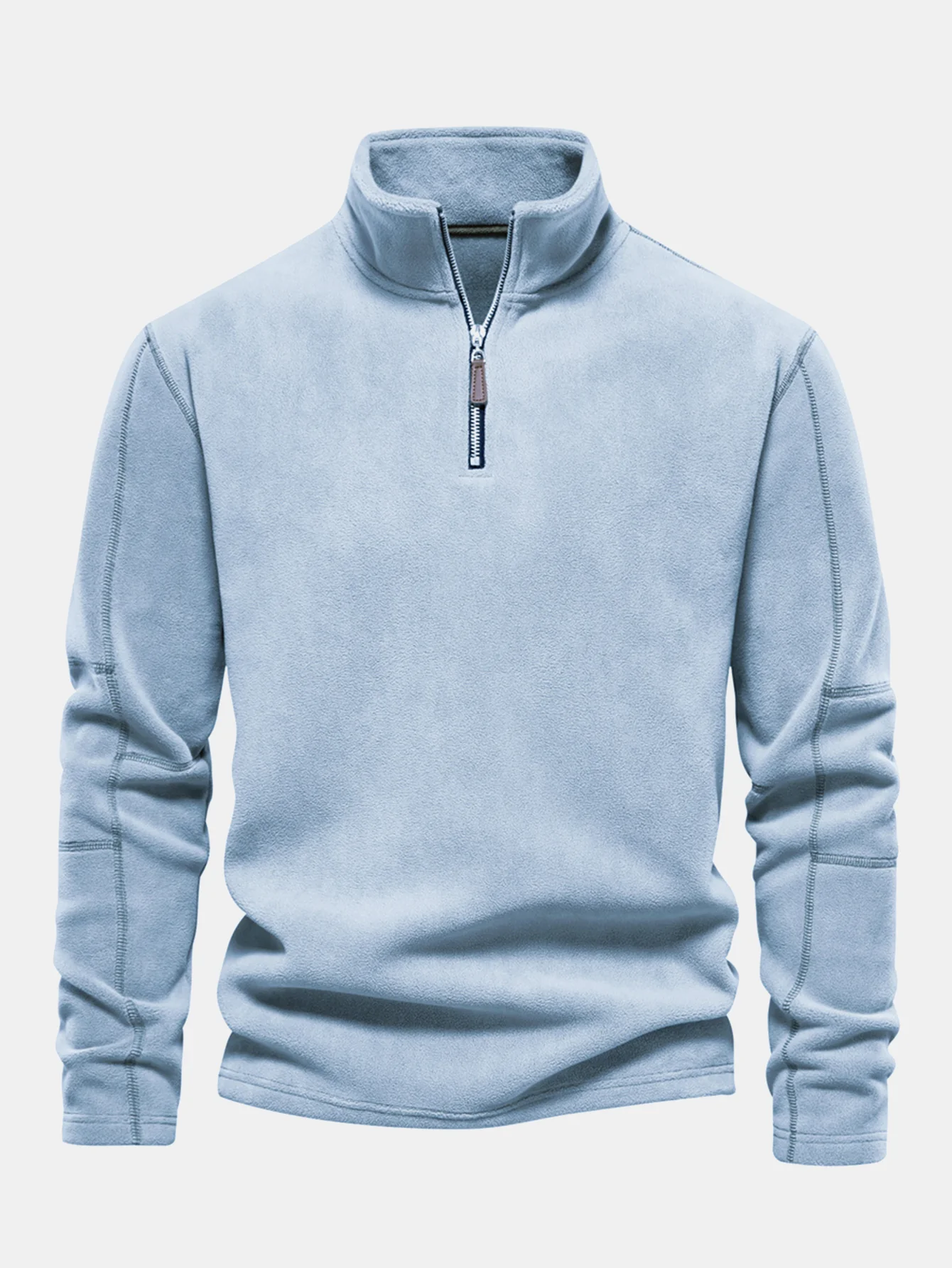 Polar-Fleece-Viertel-Reißverschluss-Sweatshirt - Image 11
