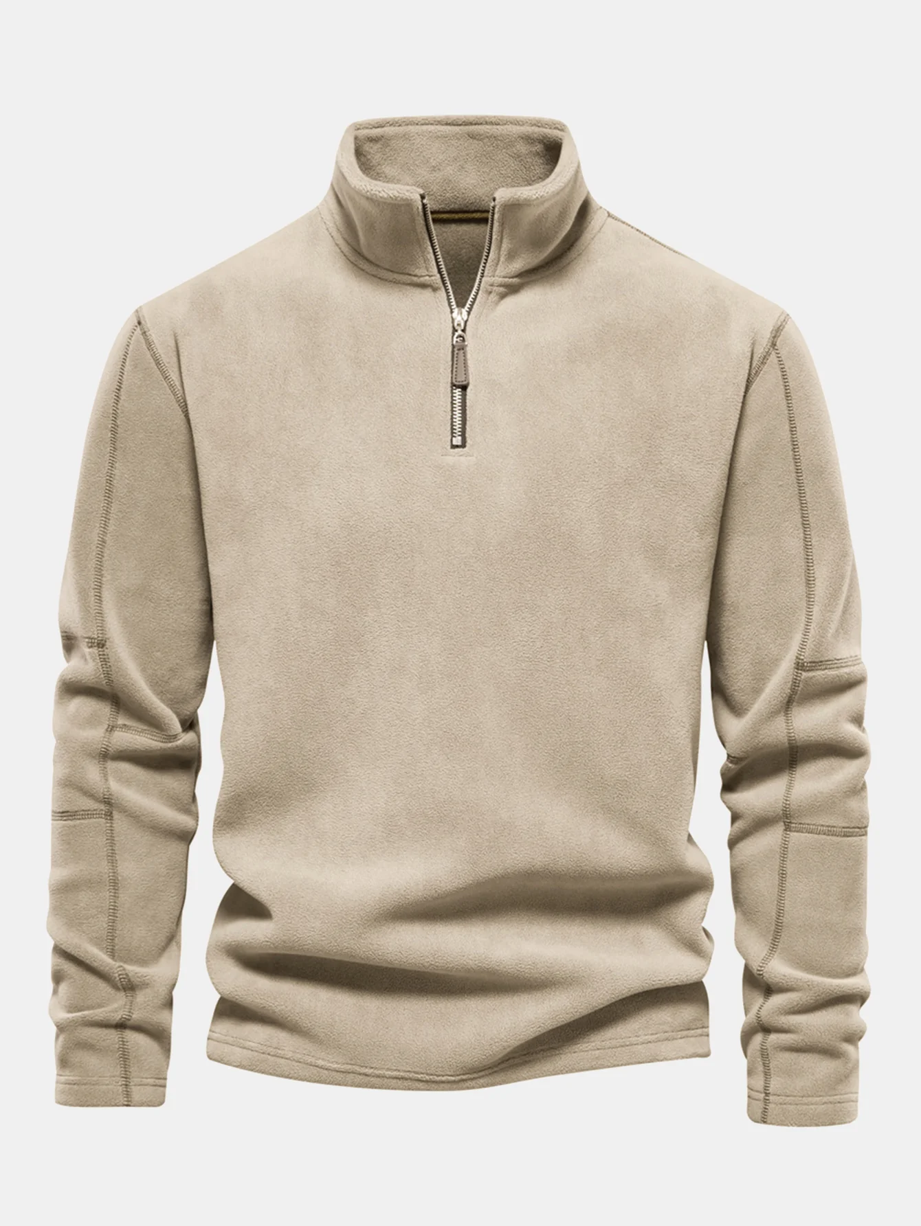 Polar-Fleece-Viertel-Reißverschluss-Sweatshirt - Image 13