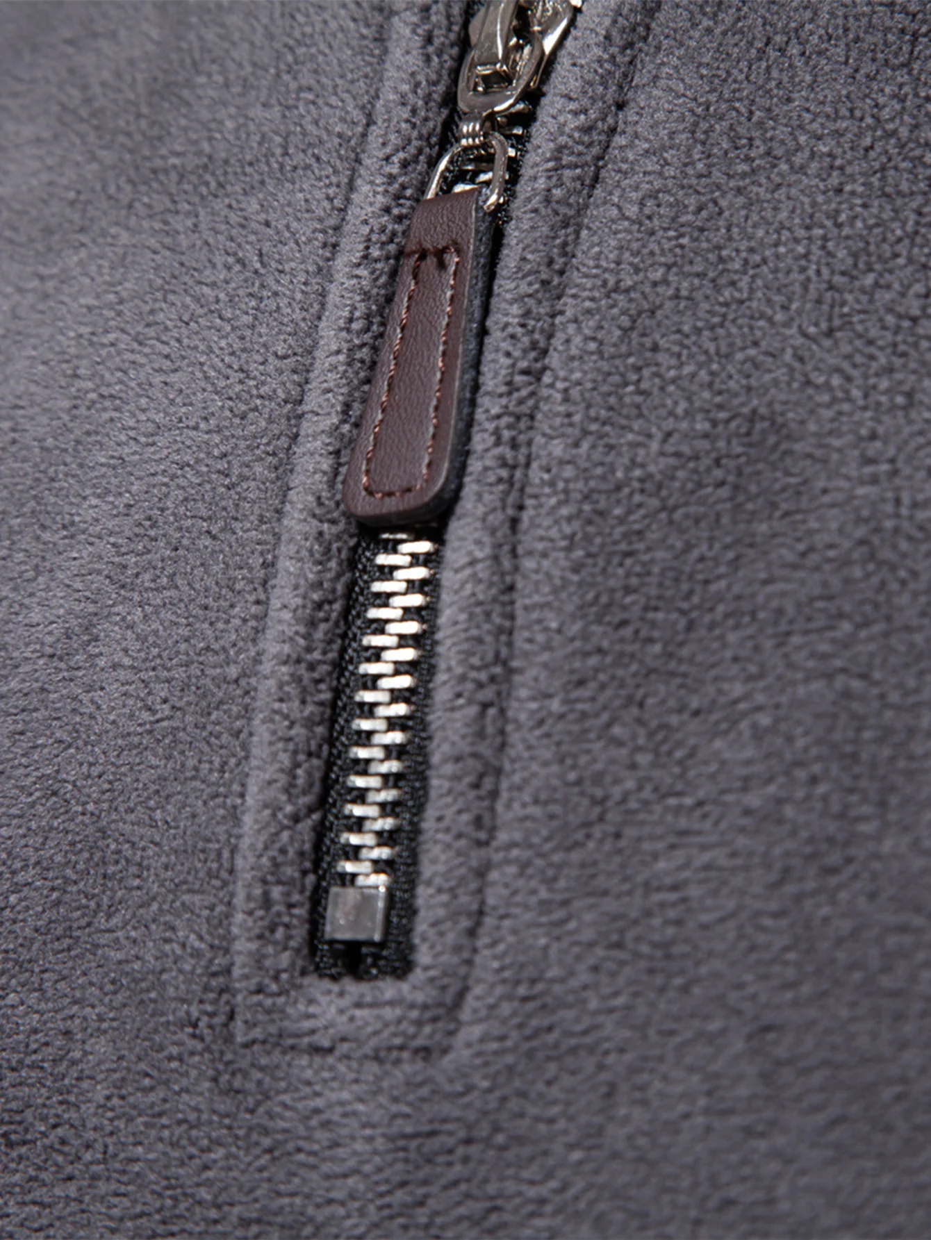 Polar-Fleece-Viertel-Reißverschluss-Sweatshirt - Image 17