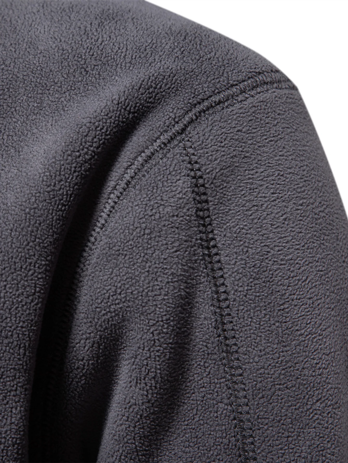 Polar-Fleece-Viertel-Reißverschluss-Sweatshirt - Image 18