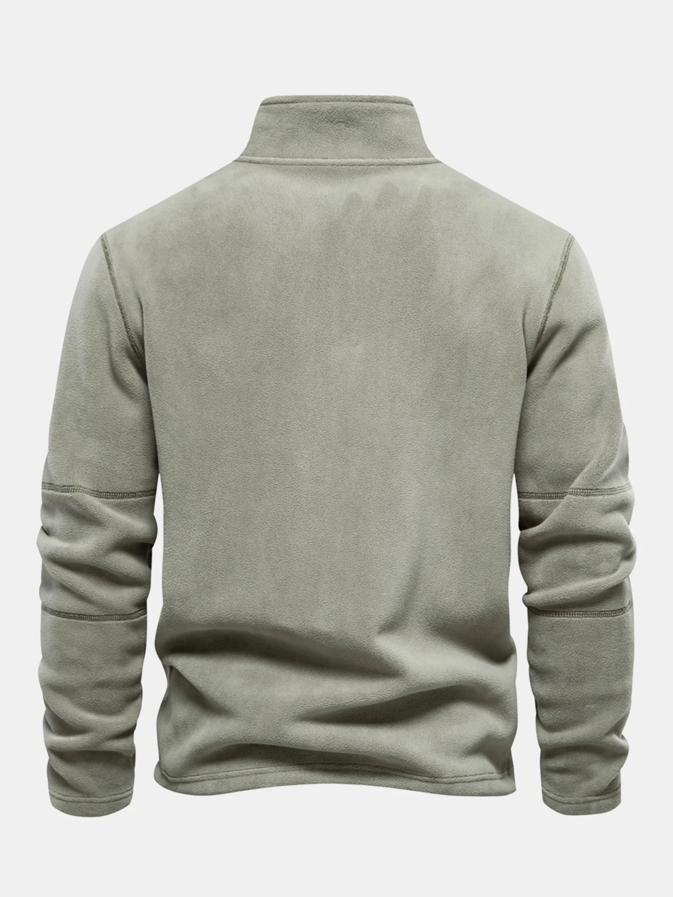 Polar-Fleece-Viertel-Reißverschluss-Sweatshirt - Image 2