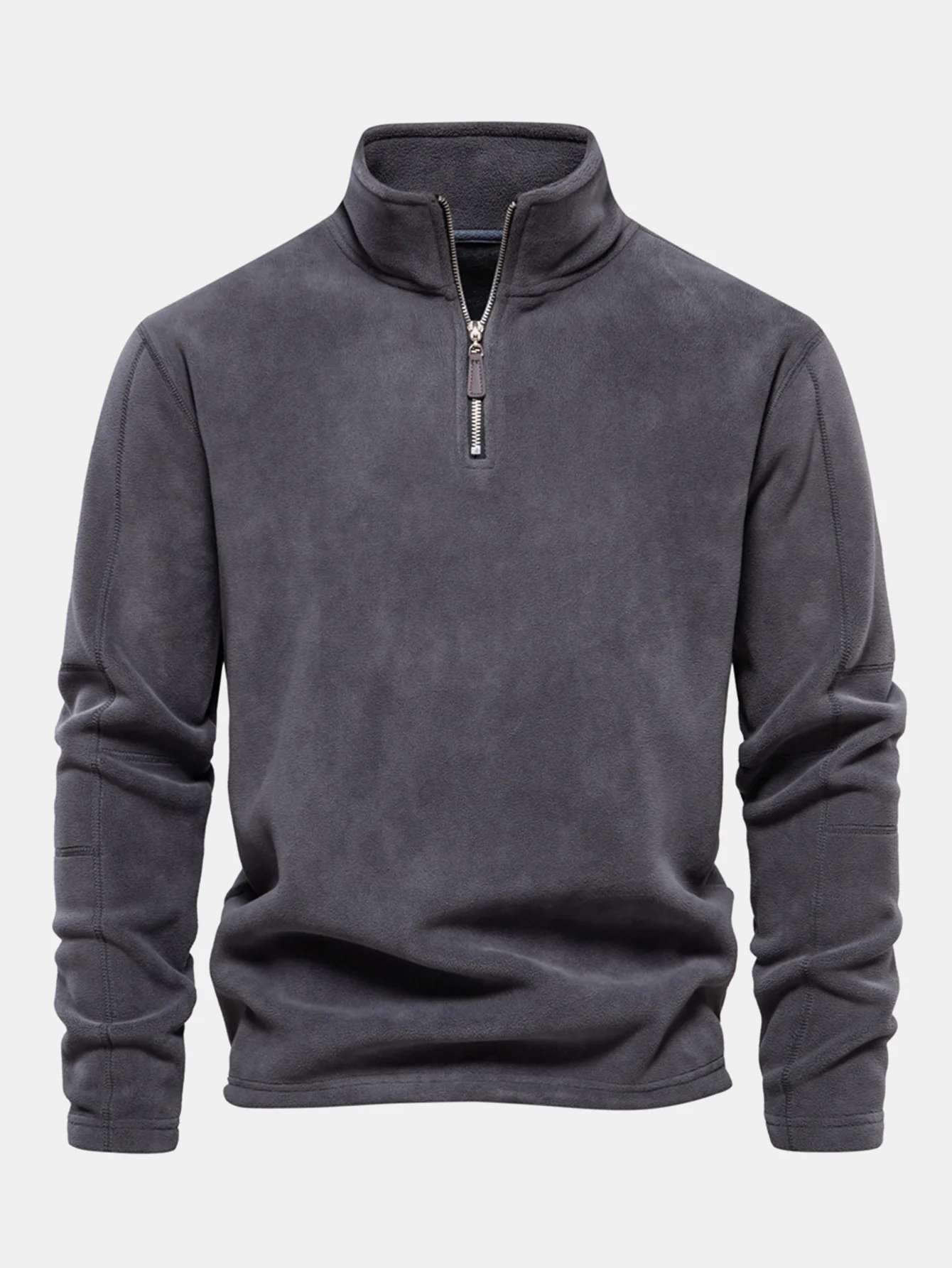 Polar-Fleece-Viertel-Reißverschluss-Sweatshirt - Image 3