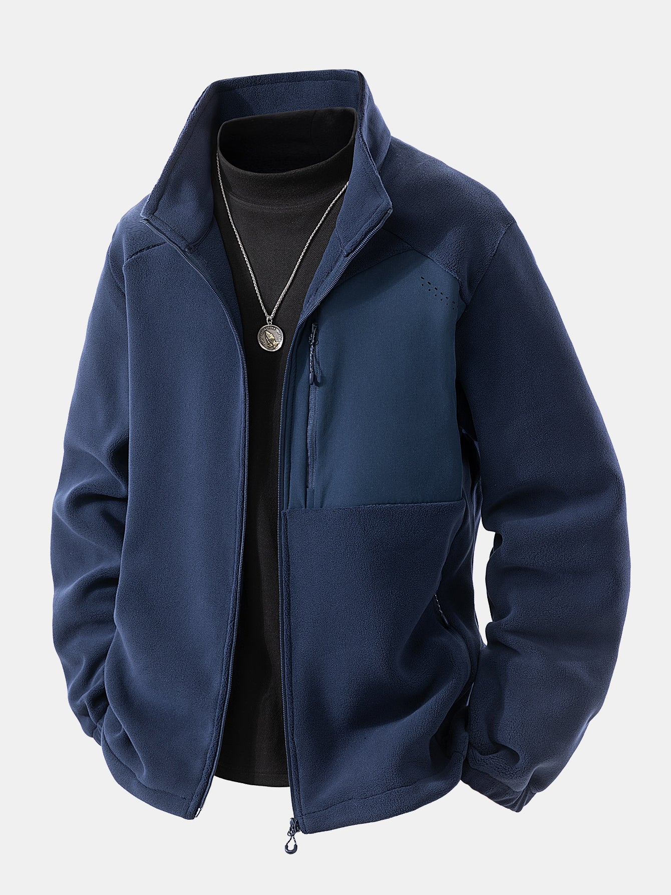 Polar-Fleece-Reißverschlussmantel - Image 3