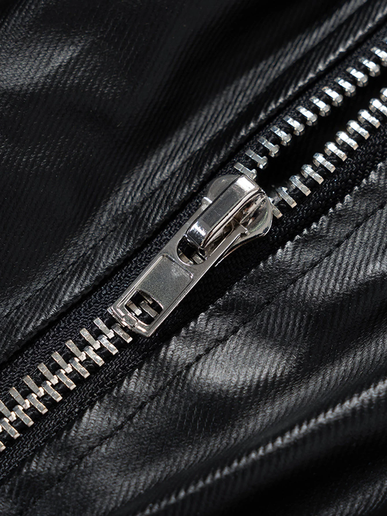 PU-Leder Cargo-Hose mit weitem Bein - Image 8