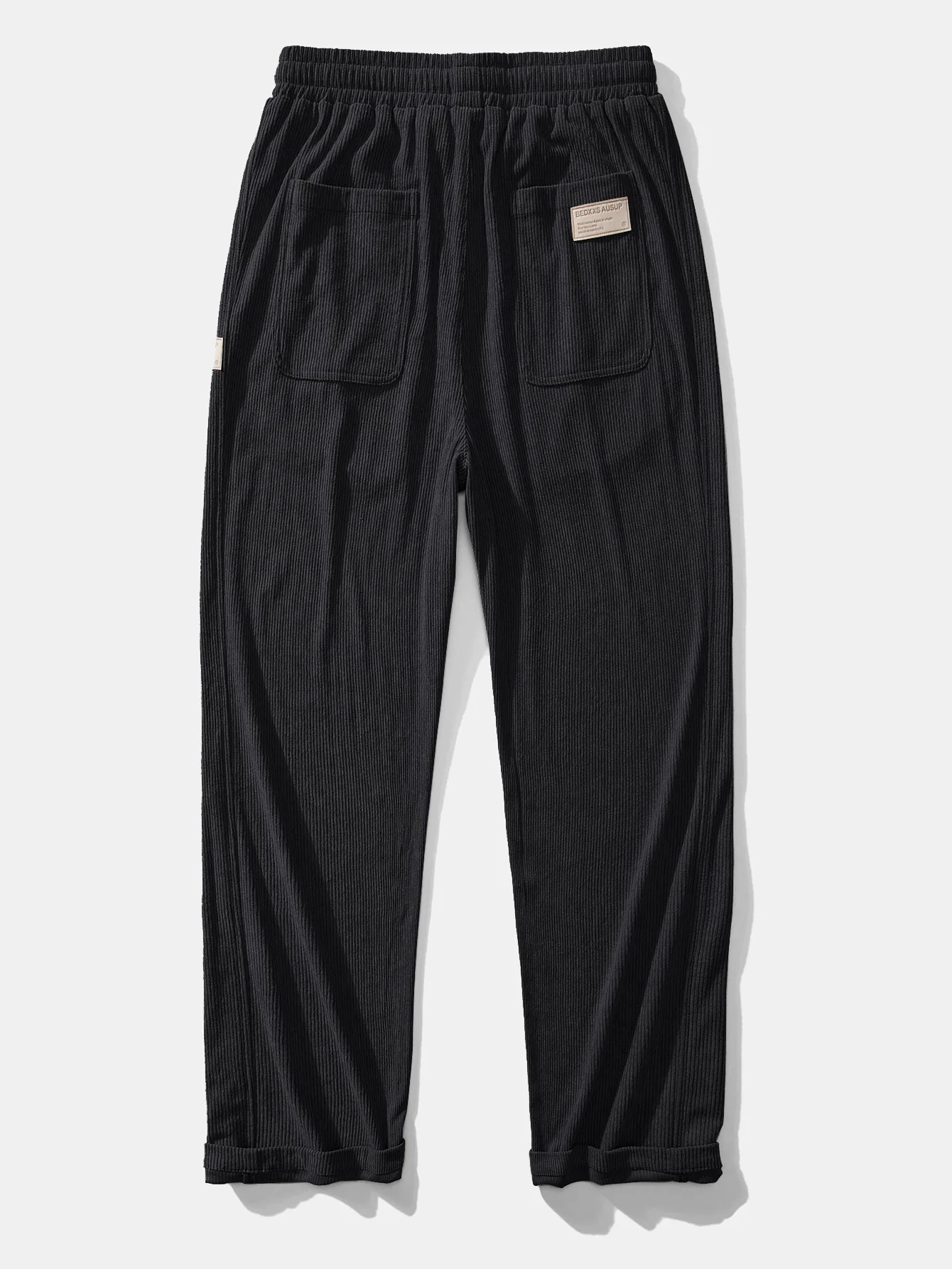 Quarter Zip Corduroy Raglan Sleeve Sweatshirt & Straight Leg Corduroy Pants - Image 11