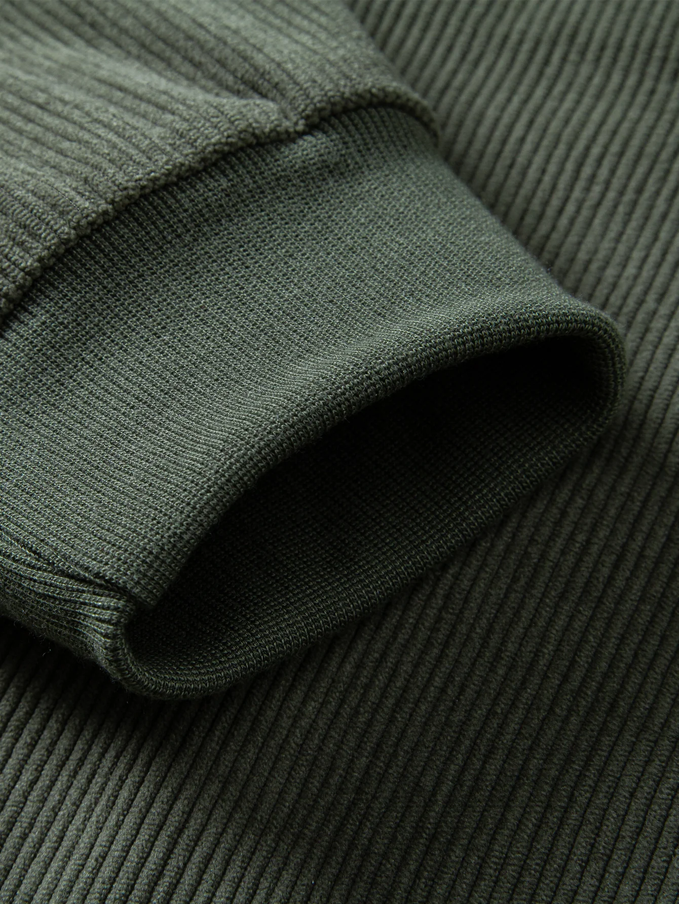Quarter Zip Corduroy Raglan Sleeve Sweatshirt & Straight Leg Corduroy Pants - Image 19