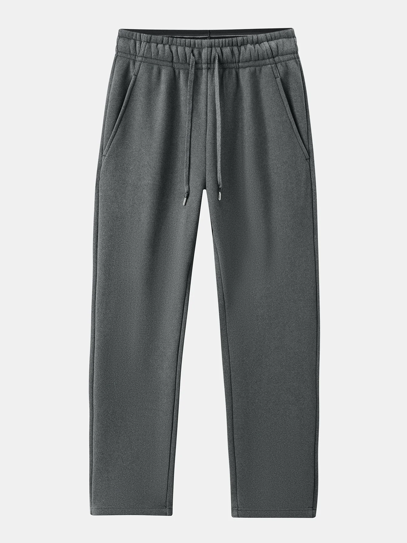 Viertel-Reißverschluss Fleece-Sweatshirt & Polar-Fleece-Hose mit geradem Bein - Image 10