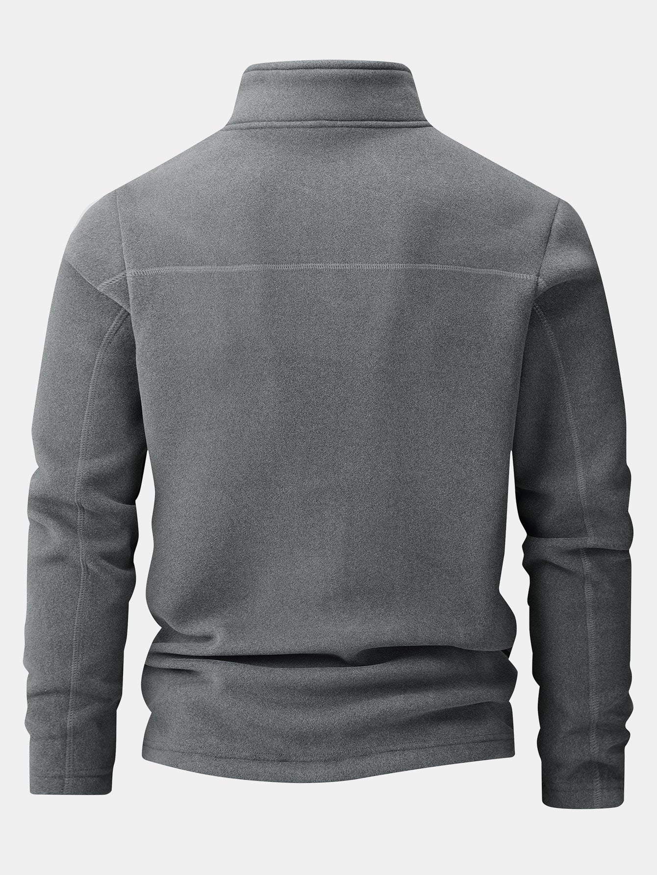 Viertel-Reißverschluss Fleece-Sweatshirt & Polar-Fleece-Hose mit geradem Bein - Image 5