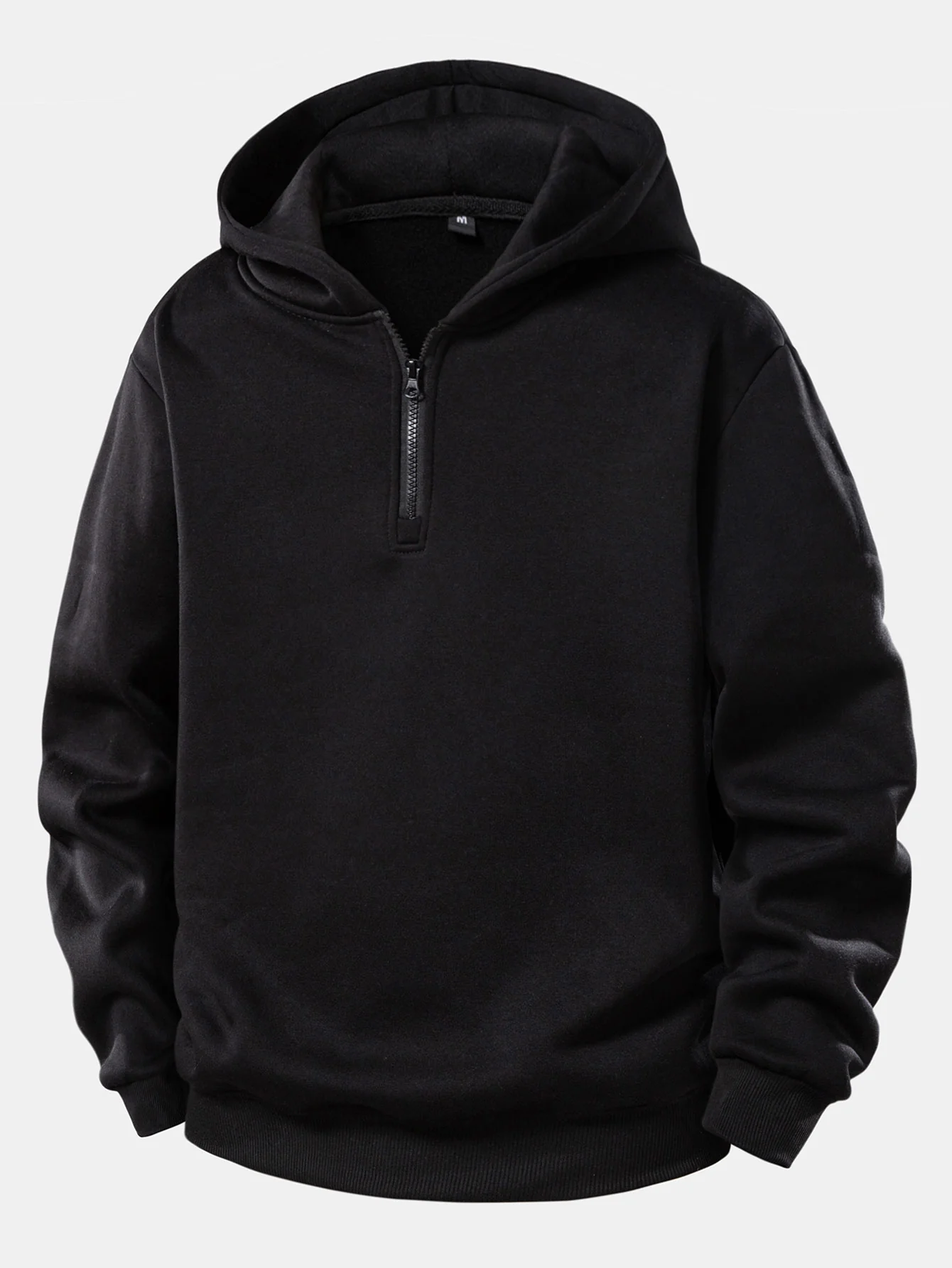 Hoodie mit Viertel-Reißverschluss - Image 3
